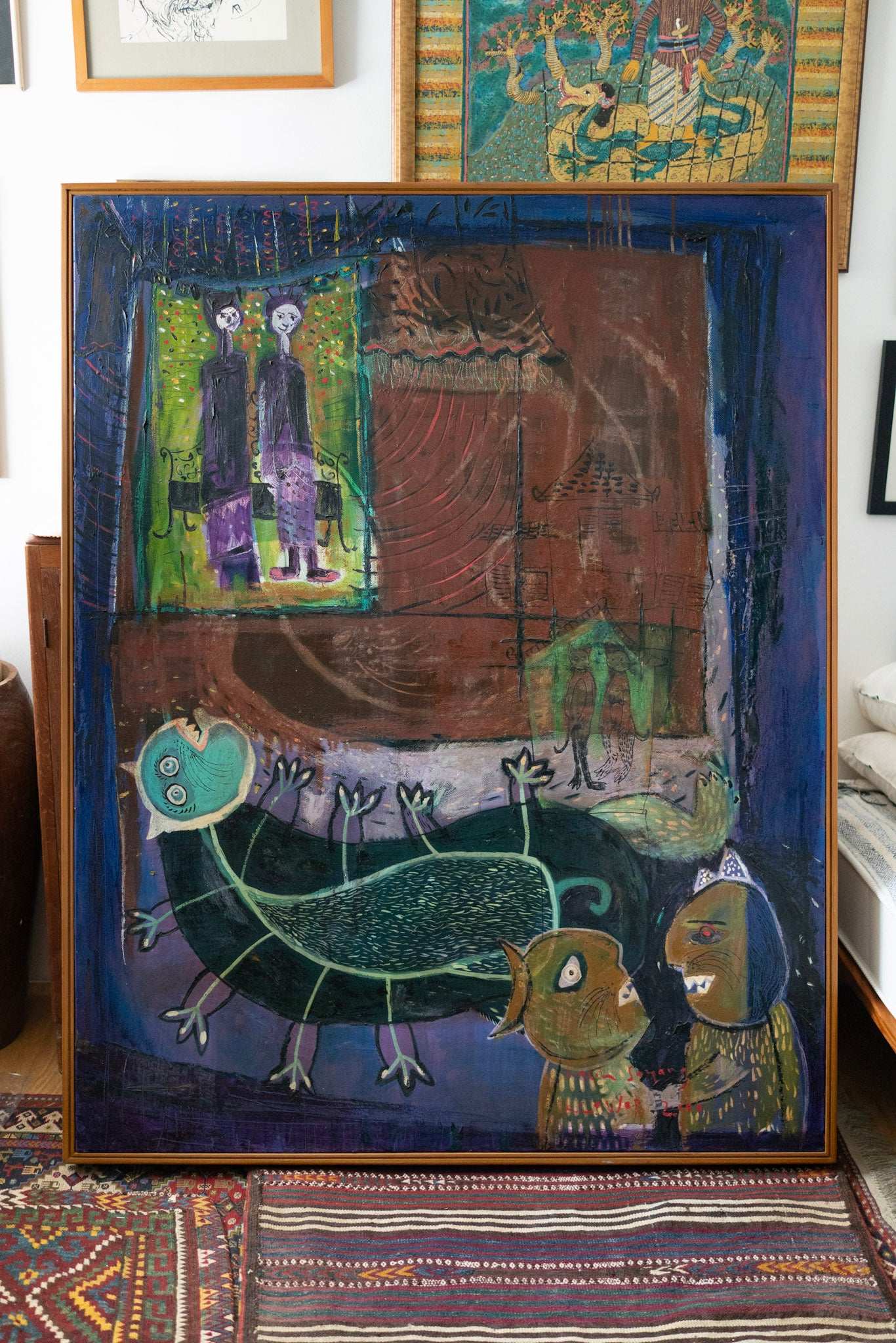 Klowor Waldiyono, Untitled (Brown Creatures), 2000