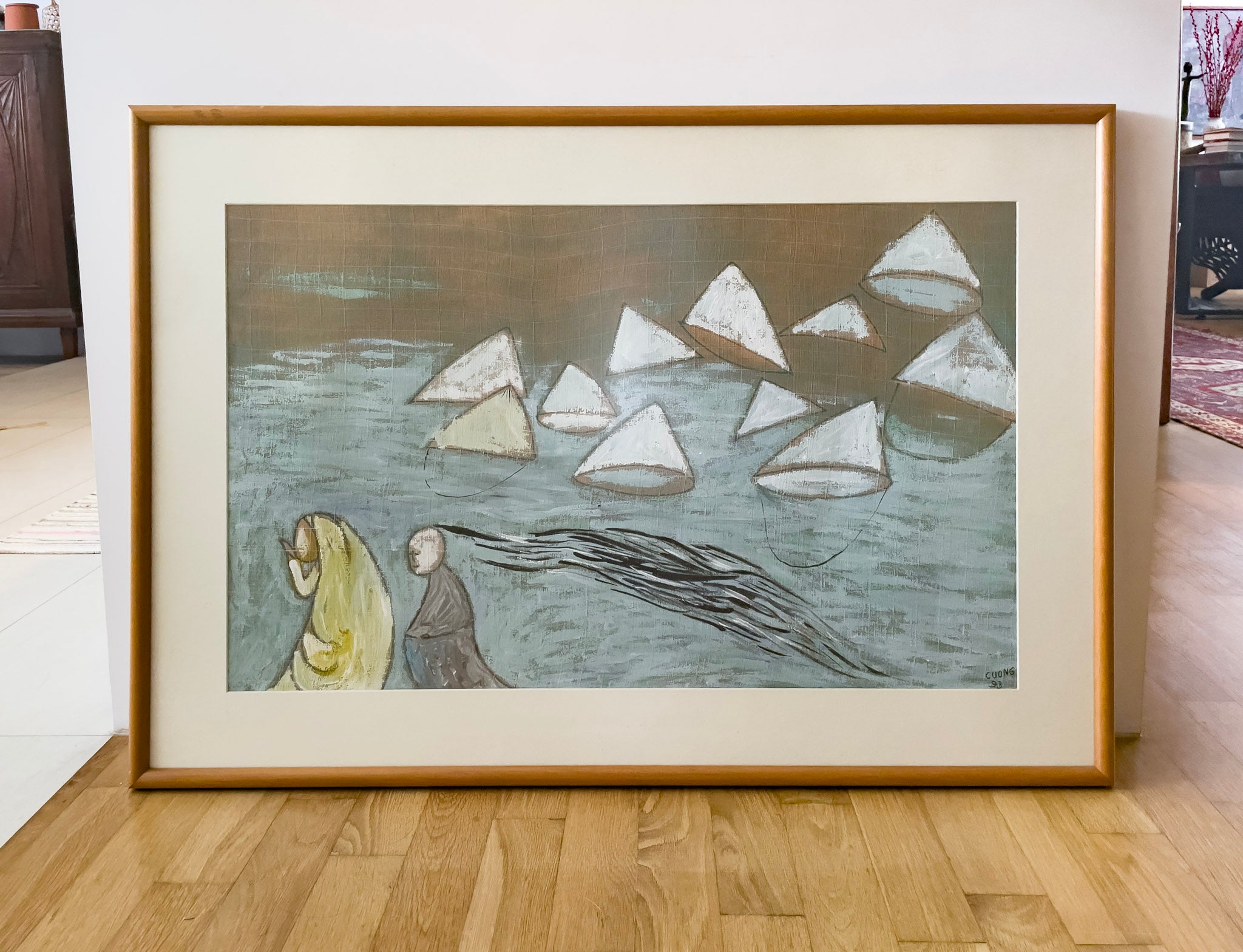 Le Thiet Cuong, Untitled (Sails), 1993