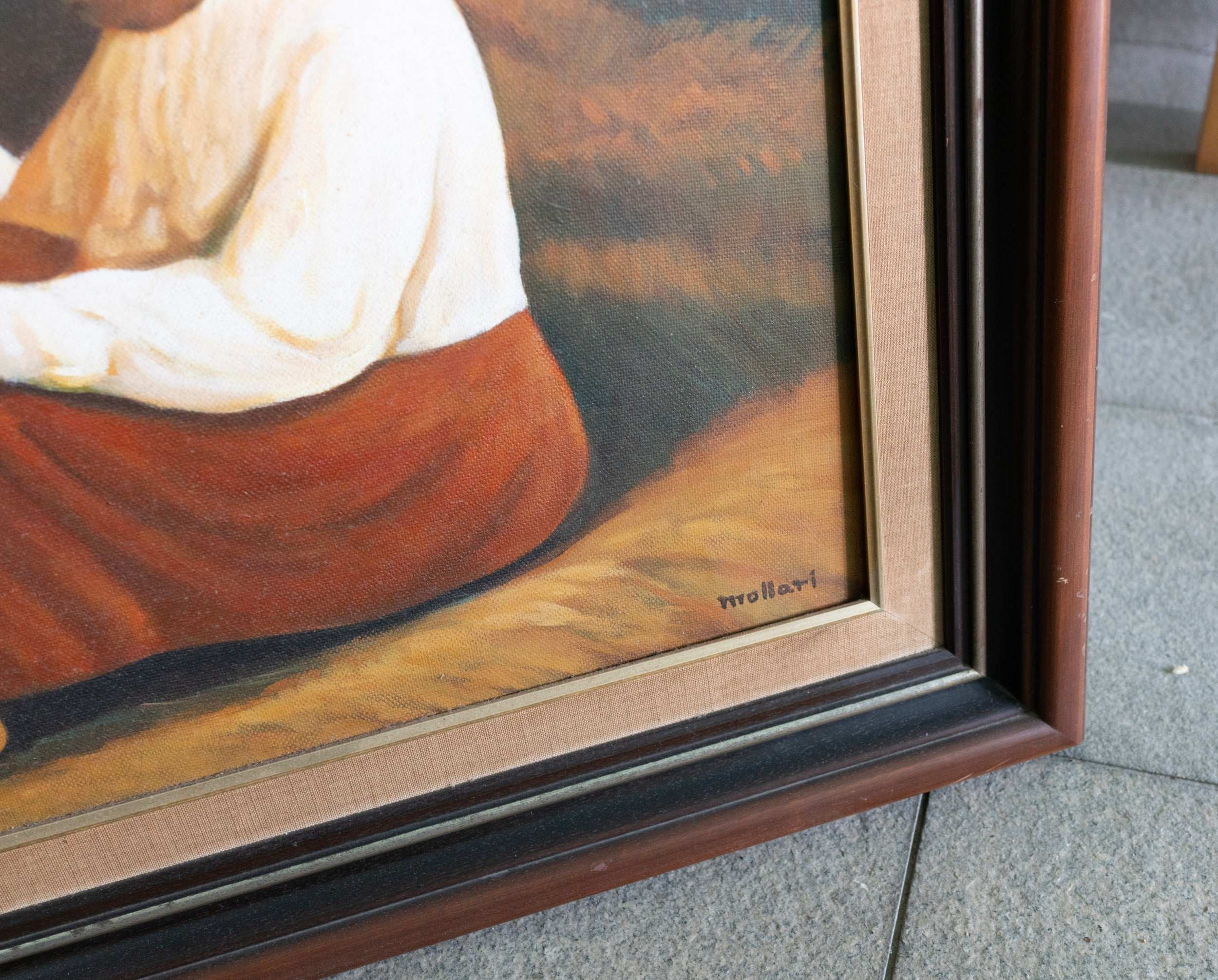 Mario Miguel Mollari, Untitled (Two Women on a Field), c. 1990s