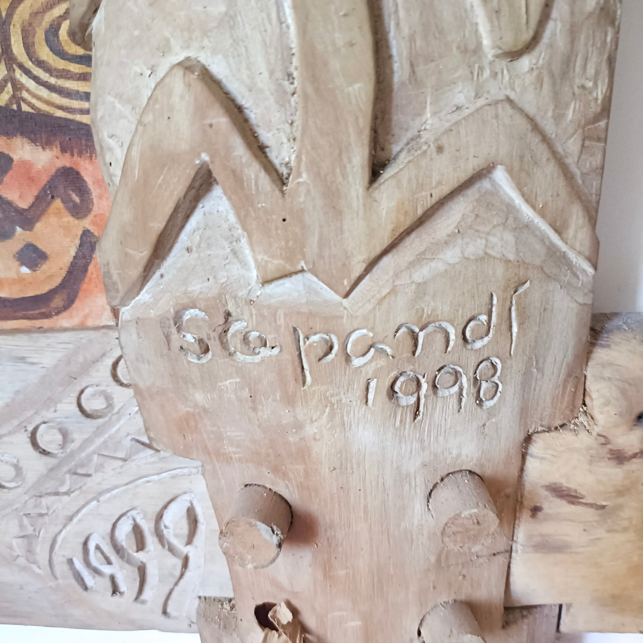 Achmad Sopandi Hasan, Untitled (Coins & Seals), 1998