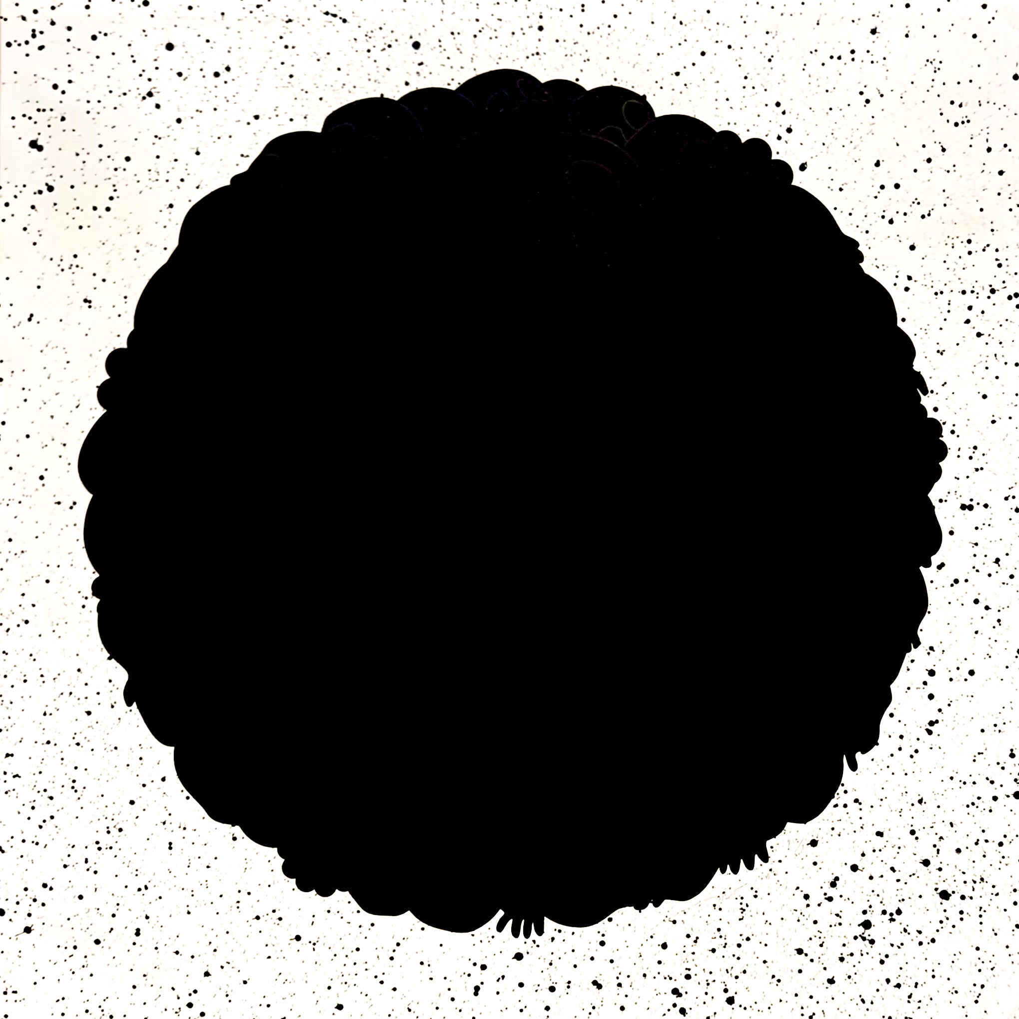 Takashi Murakami, Black Lives Matter (Round with Skulls and Flowers), 2020