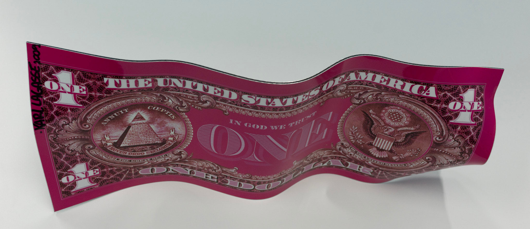 Karl Lagasse, One Little Dollars (Pink-Back), Undated