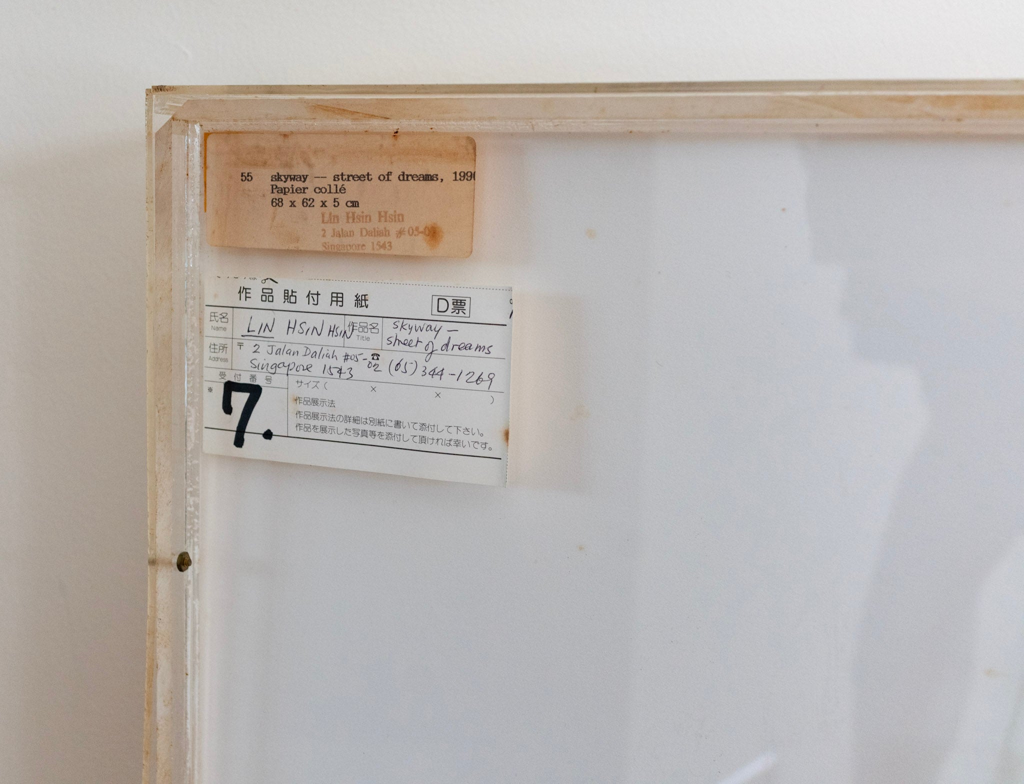 Lin Hsin Hsin, Skyway - Street of Dreams, 1990