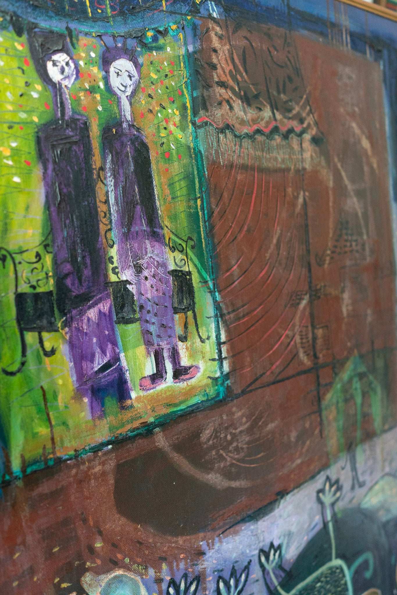 Klowor Waldiyono, Untitled (Brown Creatures), 2000