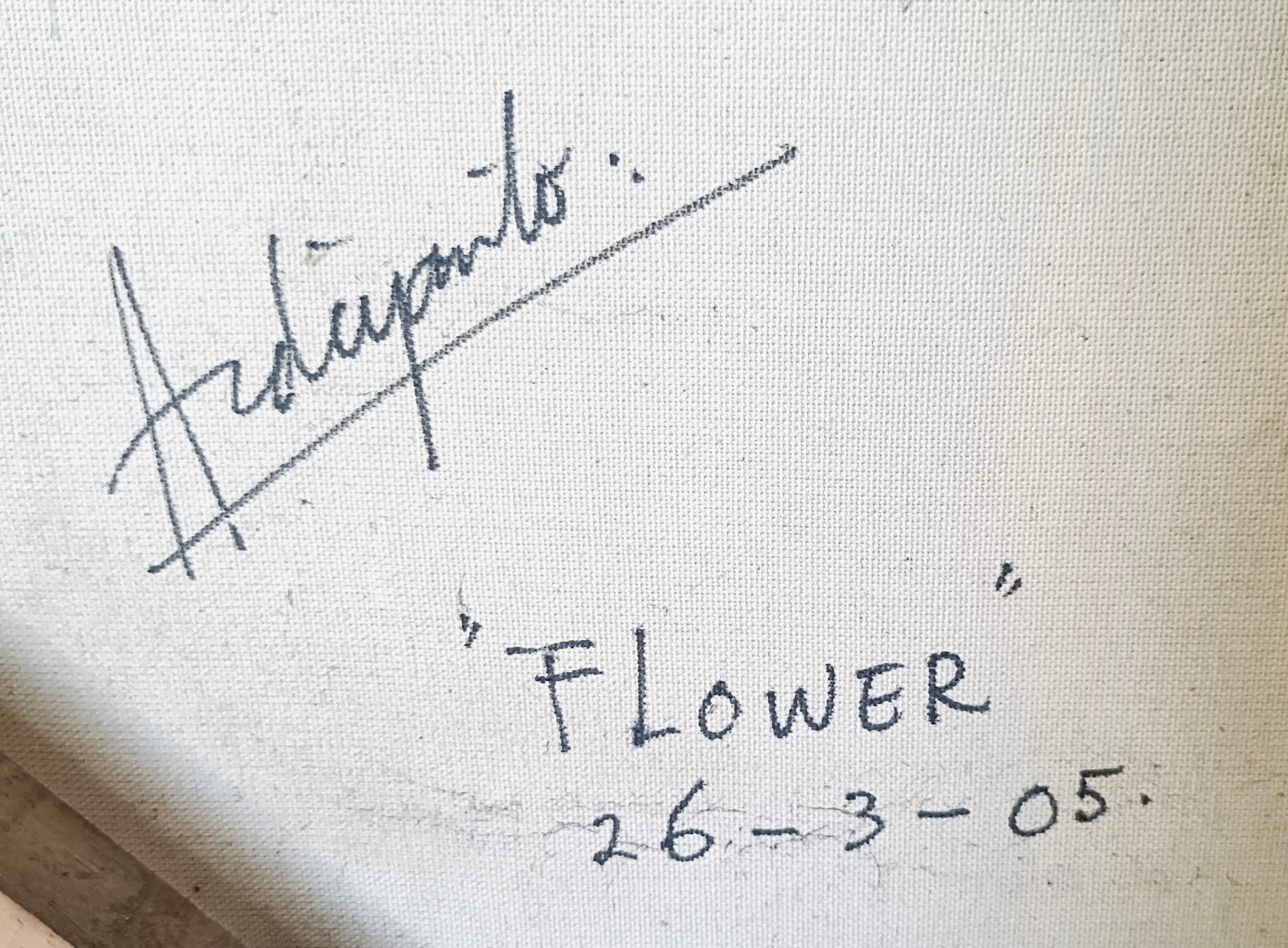 Ardiyanto Pranata, Flower, 2005