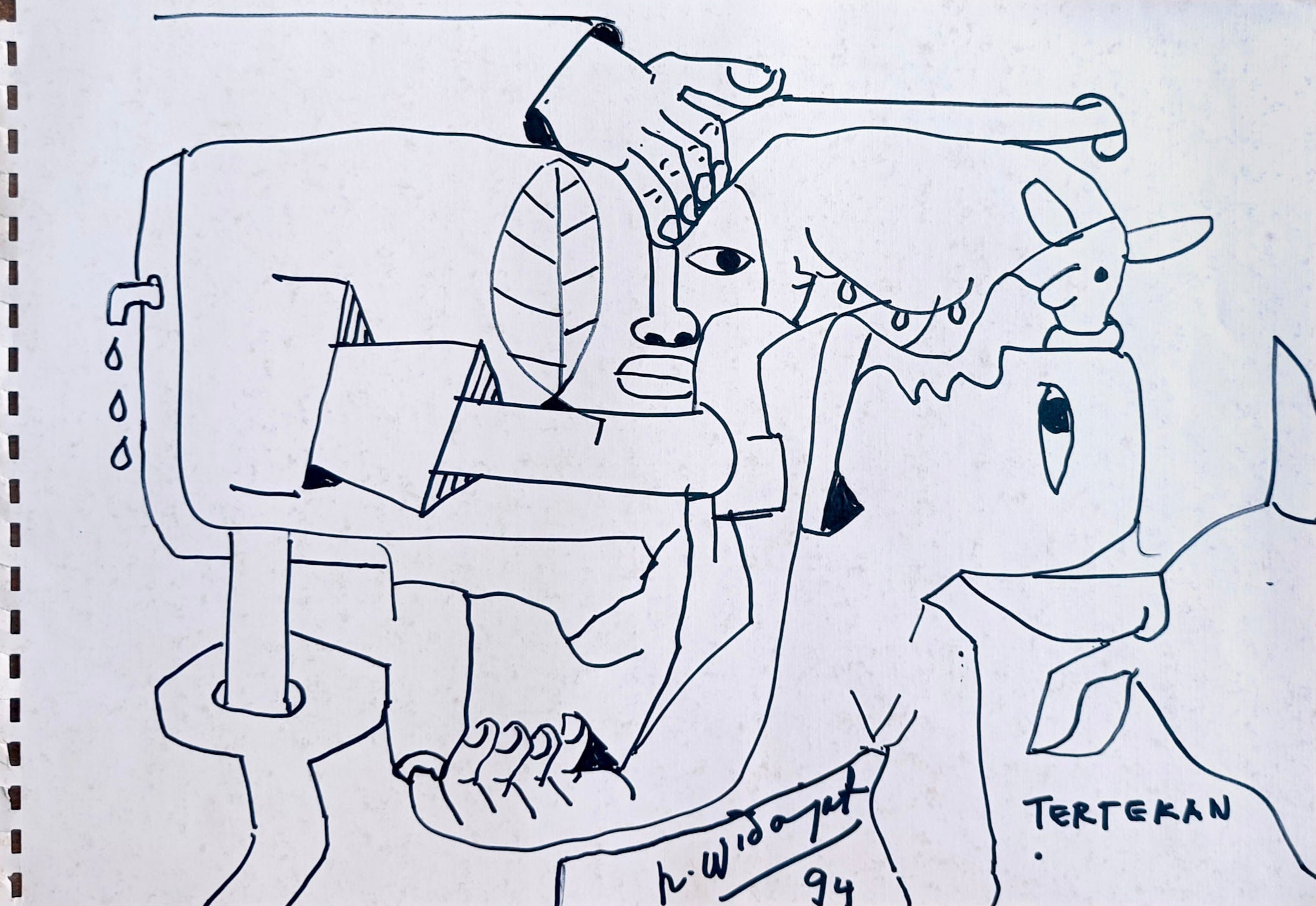 Haji Widayat, Tertekan, 1994