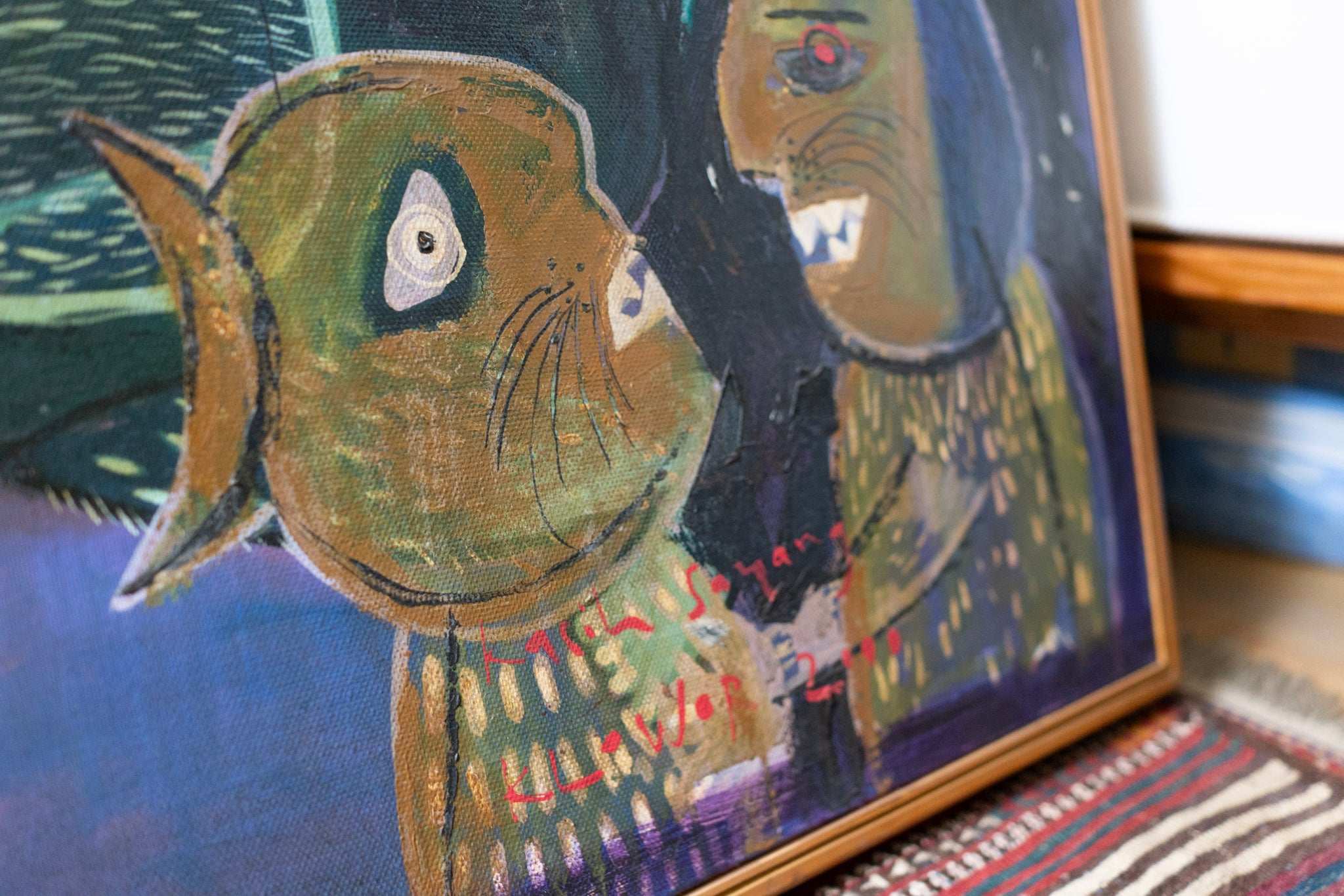 Klowor Waldiyono, Untitled (Brown Creatures), 2000