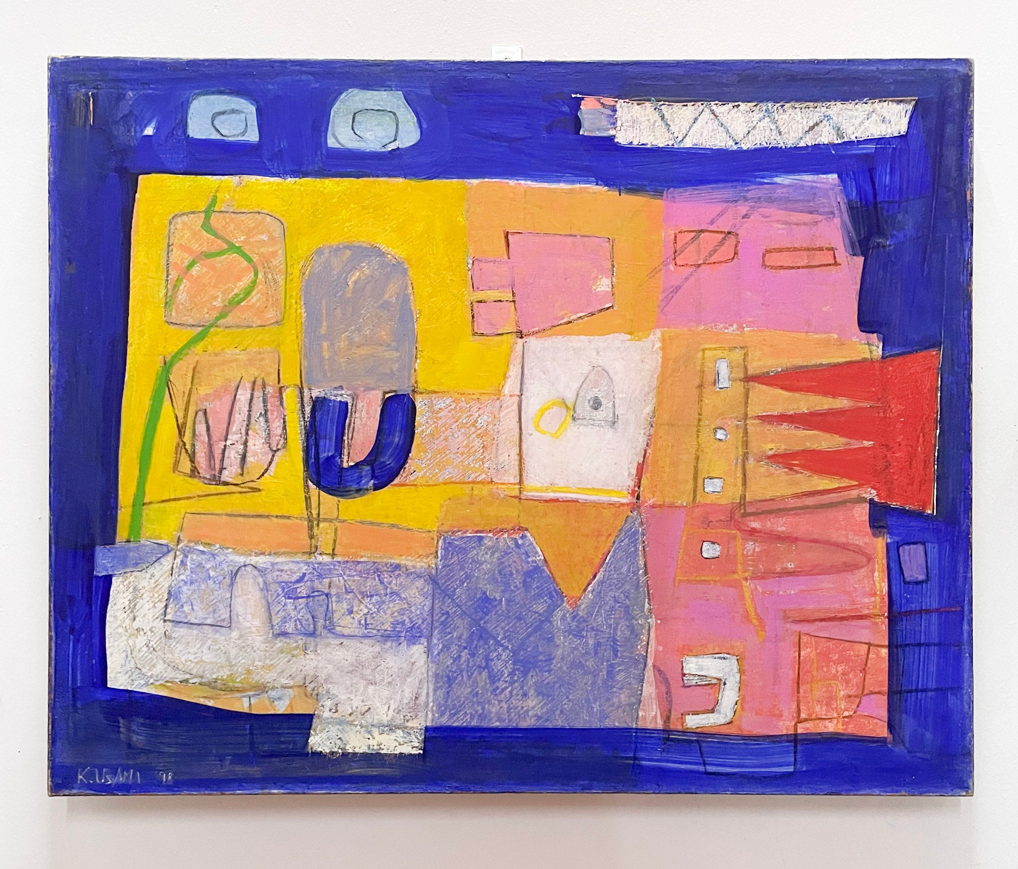 Usami Kuninori, Blue U, 1998