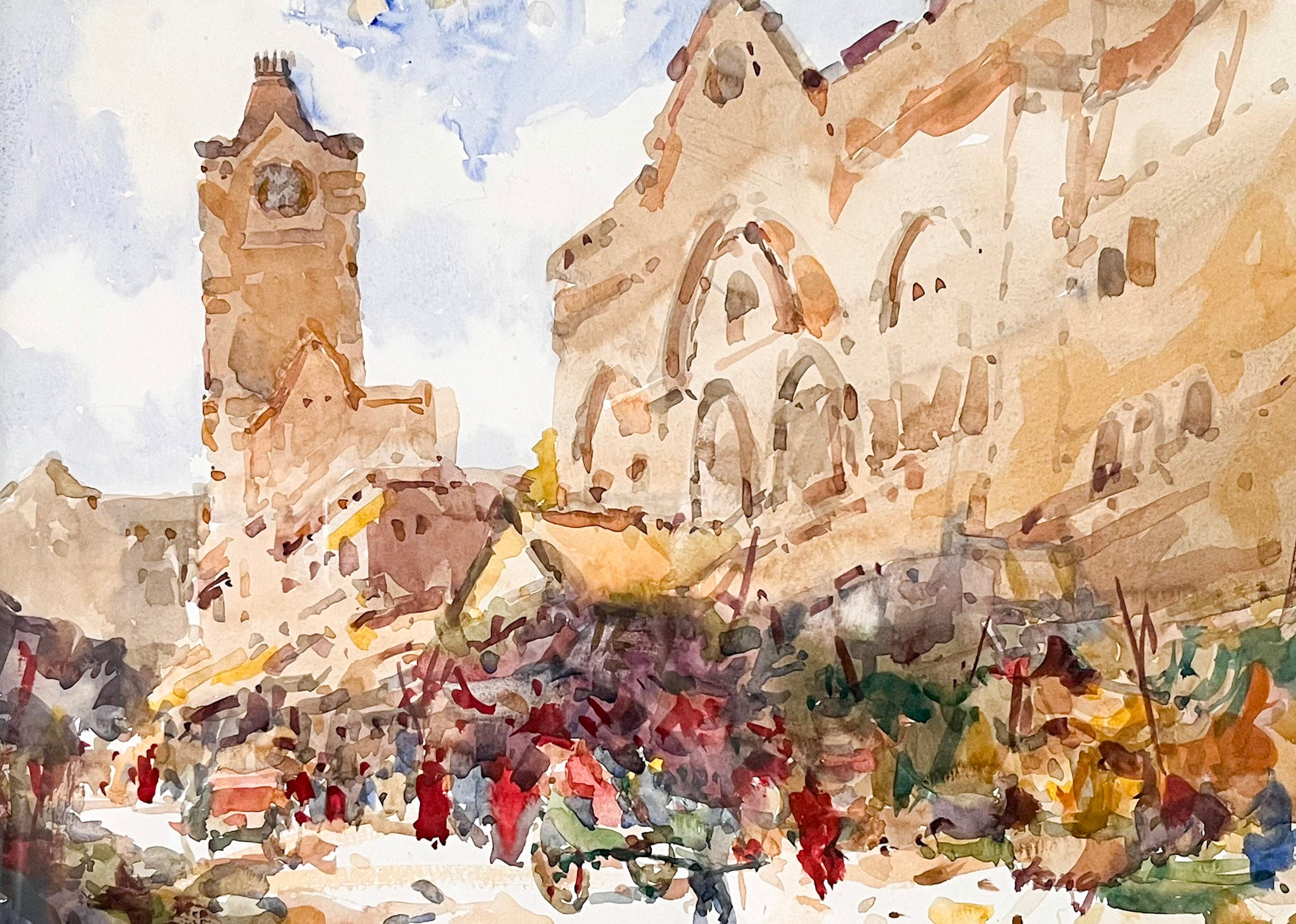 Tong Chin Sye, Kolkata Market, 2000