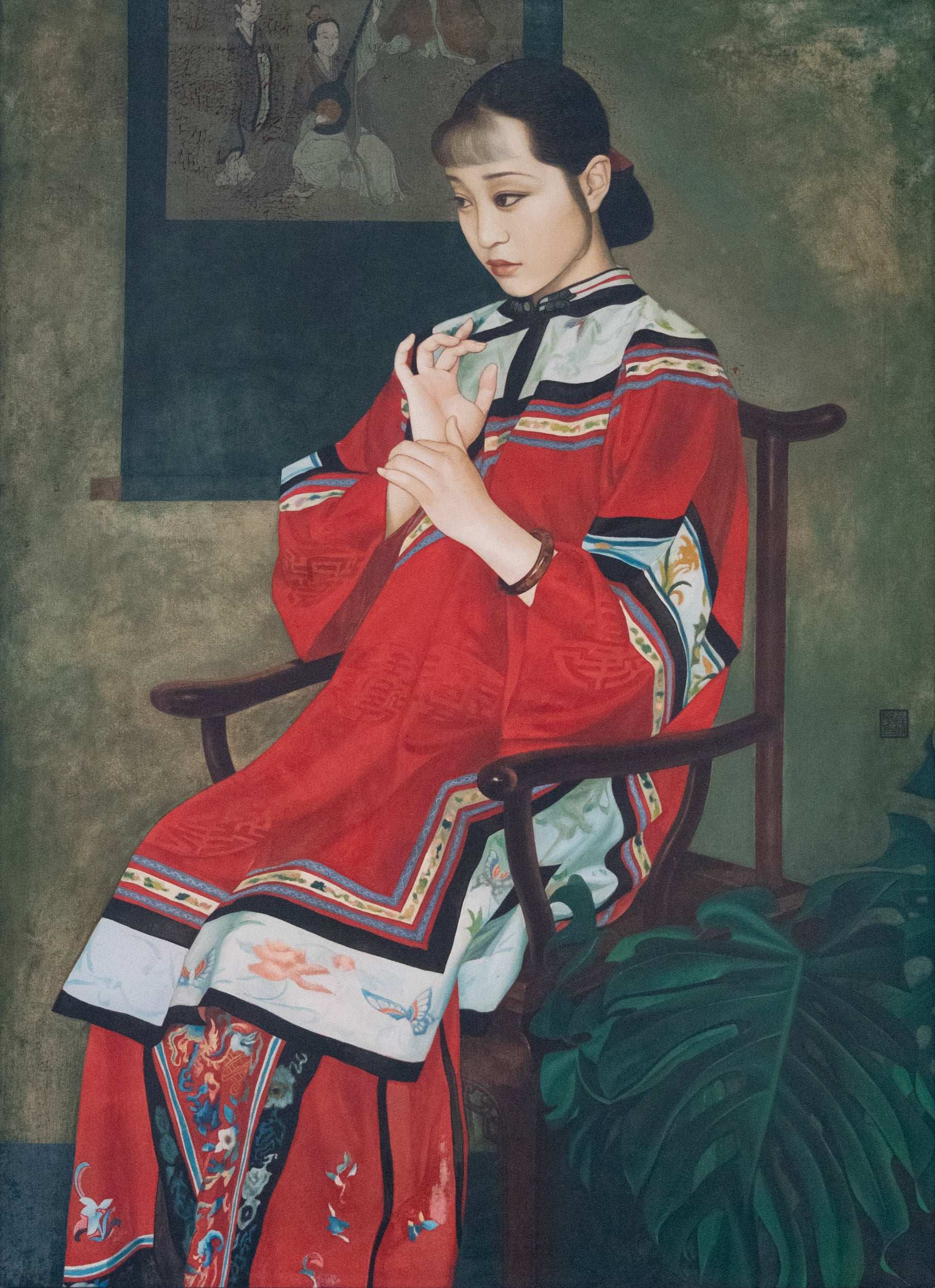 Xue Yan Qun, Untitled (Lady in Traditional Clothing), Undated
