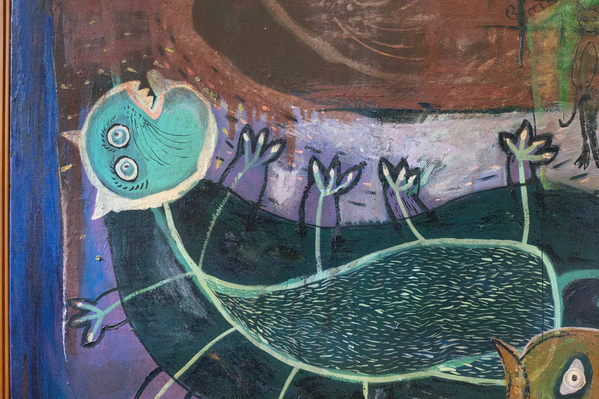 Klowor Waldiyono, Untitled (Brown Creatures), 2000