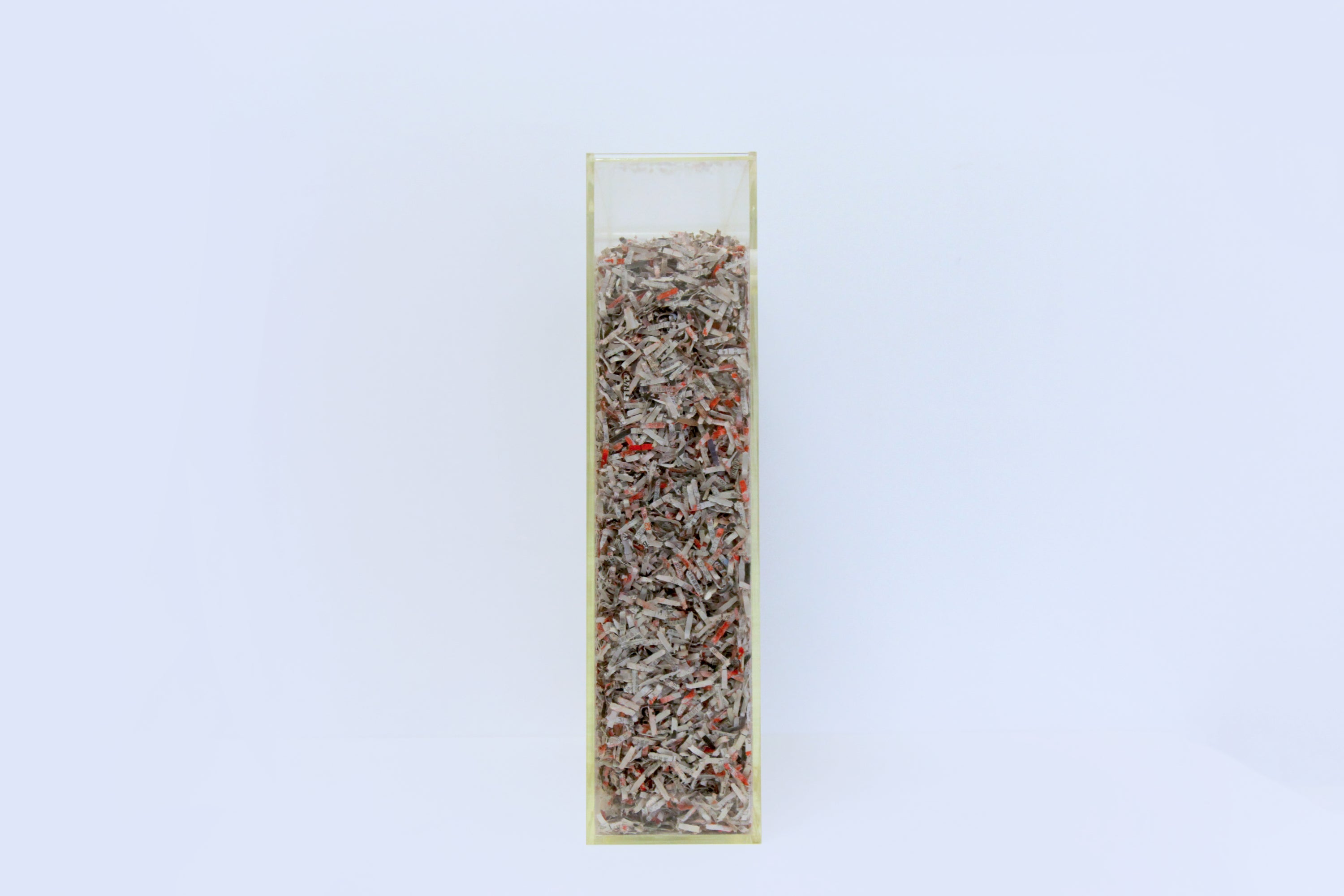 Zhang Yu, Archived and Shredded Fingerprints, 2014