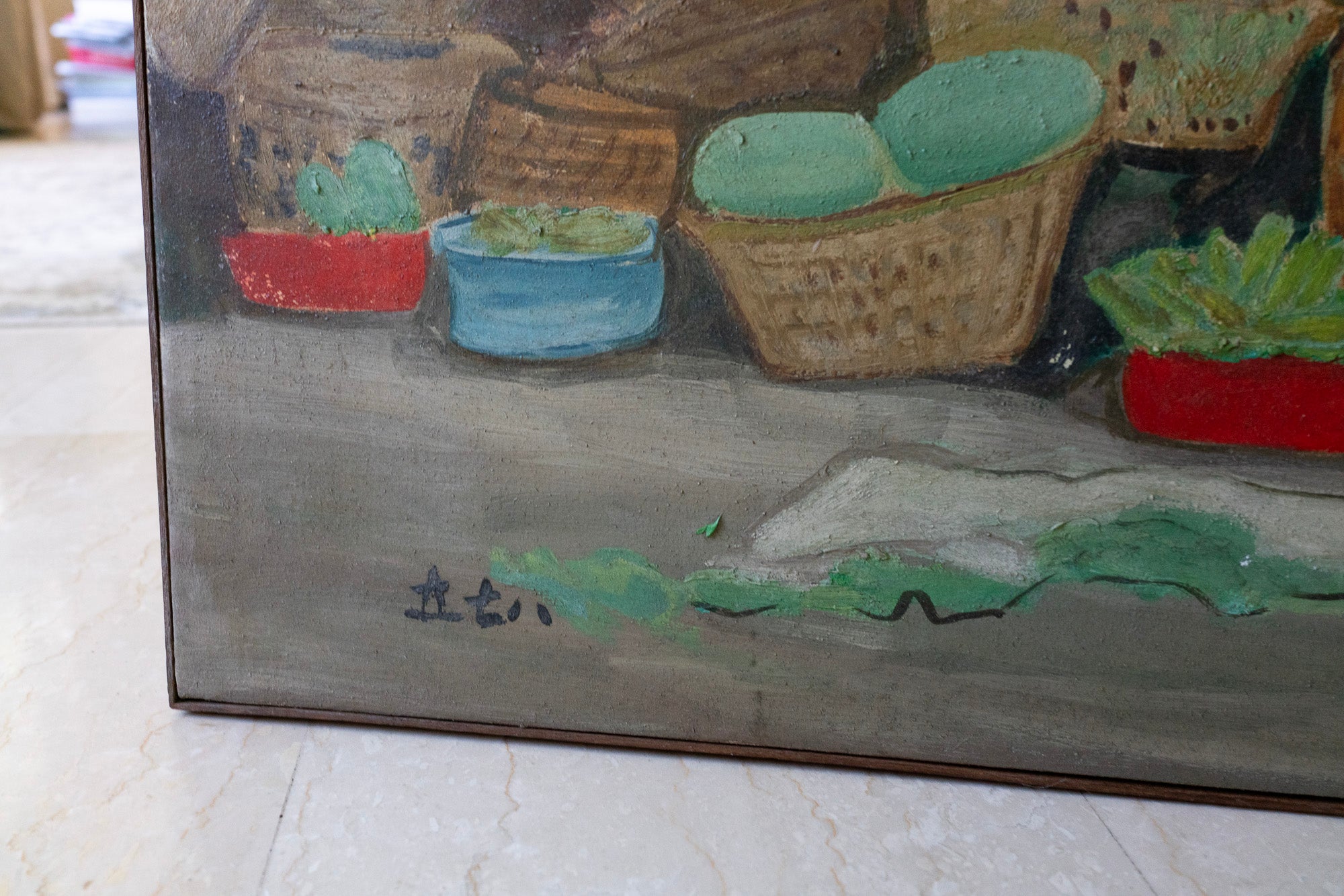 Chen Cheng Mei, Untitled (Baskets of Bounty), 1978