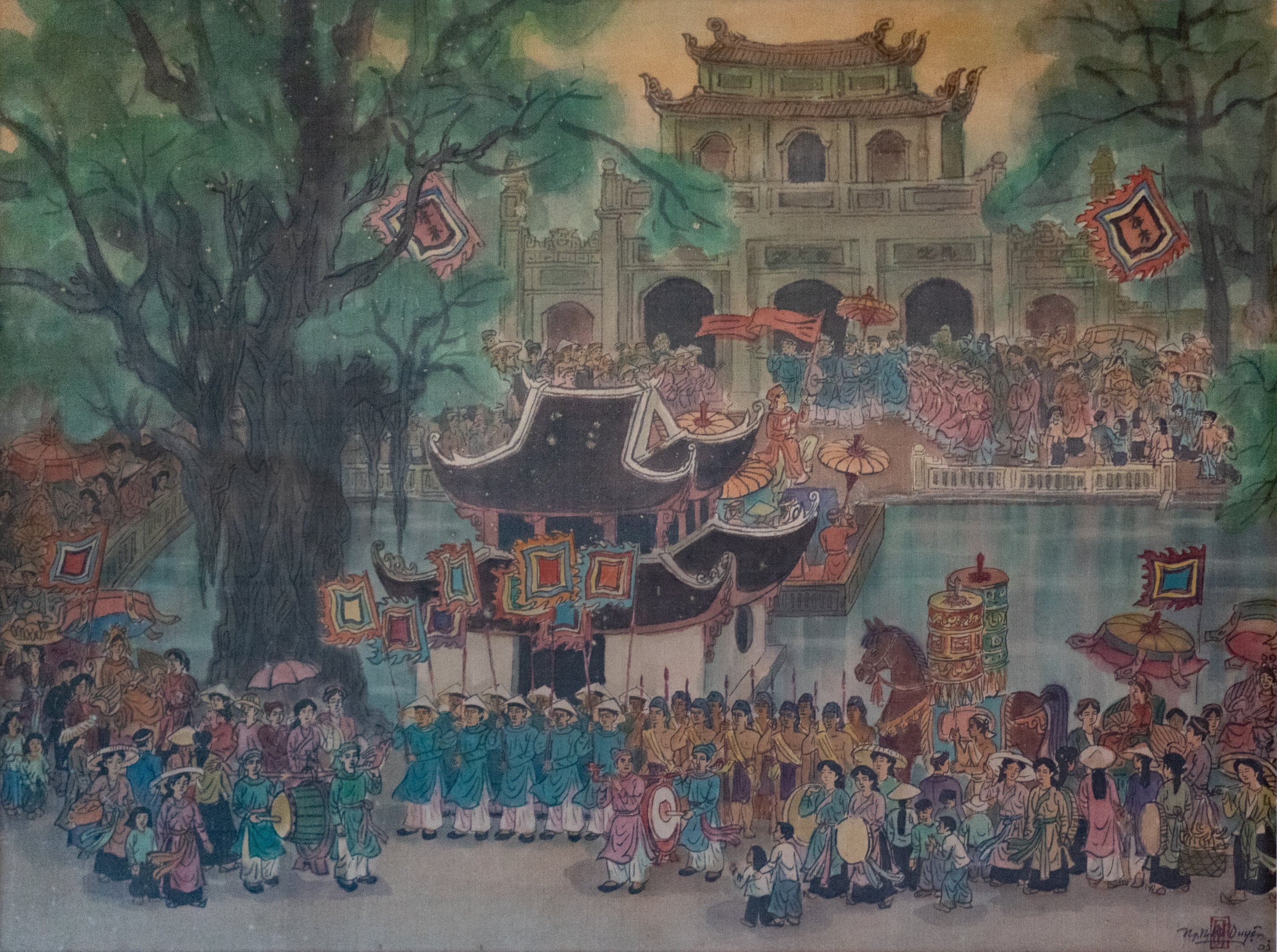 Unknown Artist, Untitled (Saigon Landscape I), 2003