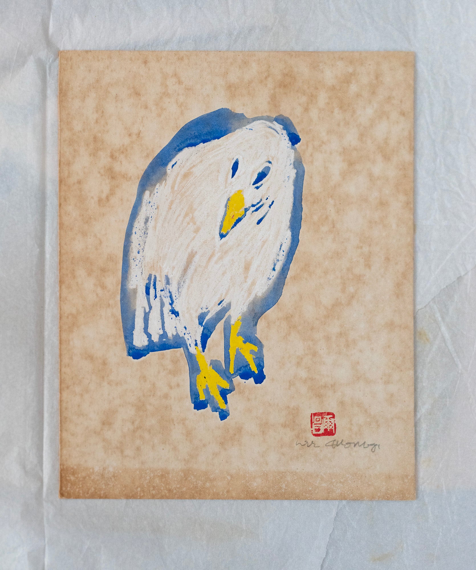 Teng Nee Cheong, Untitled (Egret), 1979