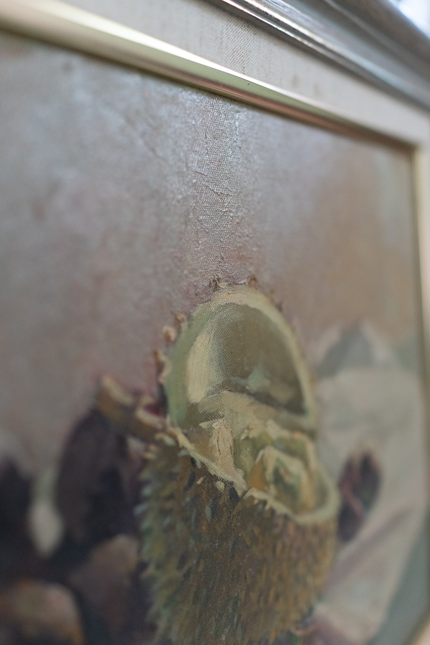 Teng Nee Cheong, Still Life with Mangosteens and Durians, 1970