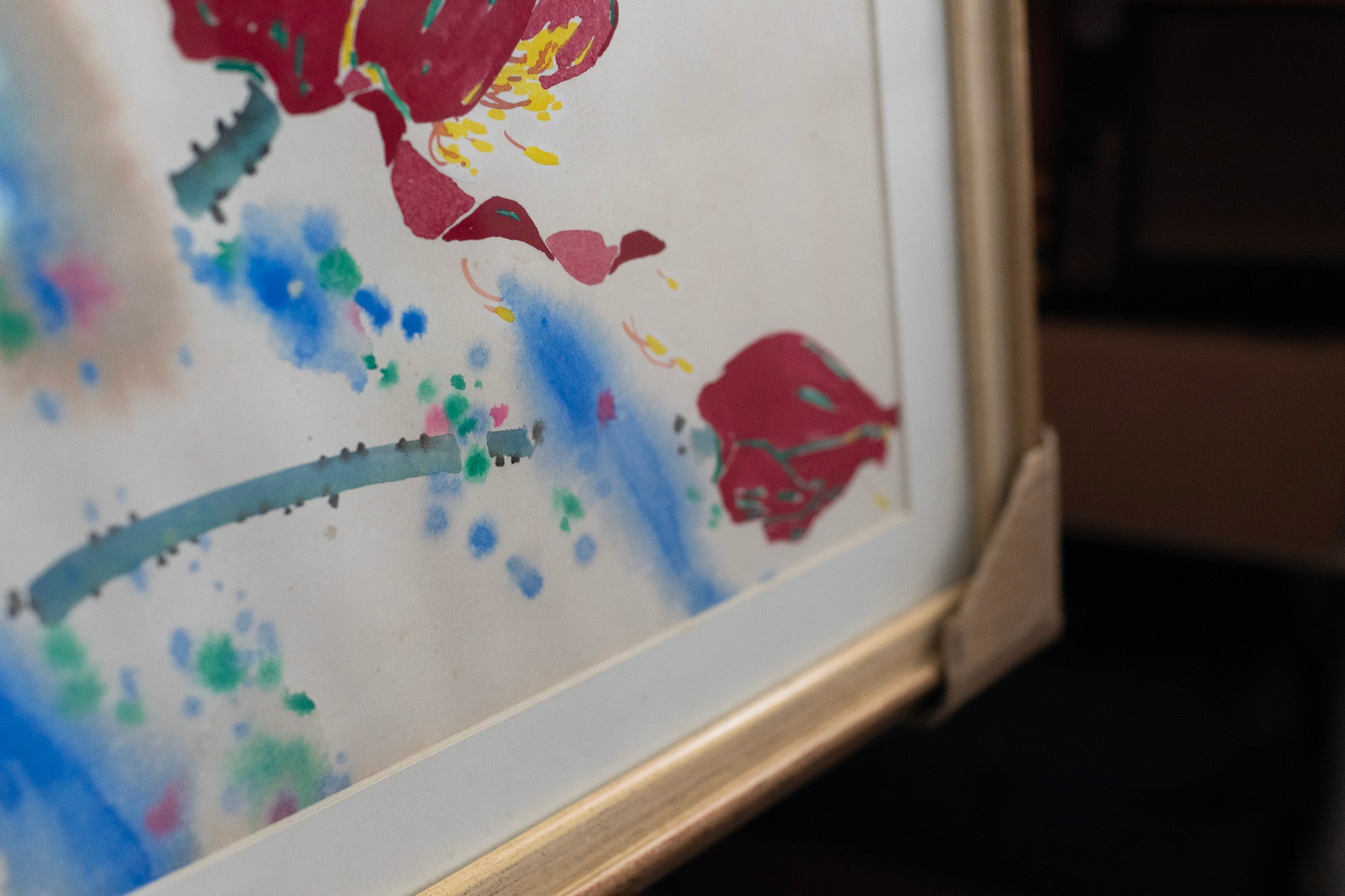 Teng Nee Cheong, Lotus in the Rain III, 1979