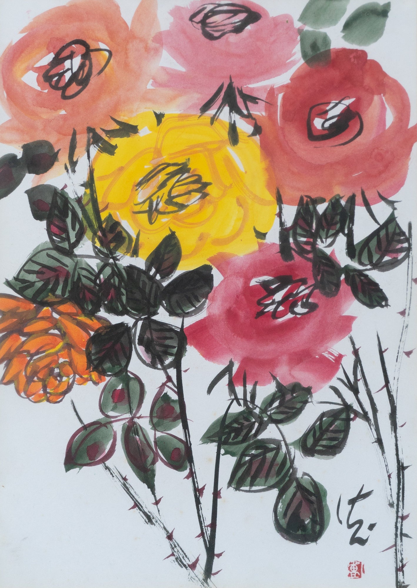 Dr Earl Lu, Untitled (A Pair), Undated