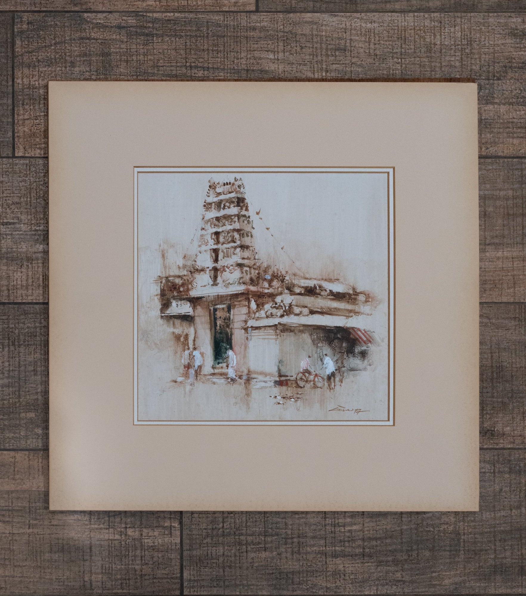 Ang Ah Tee, Sri Mariamman Temple (Singapore), 1977