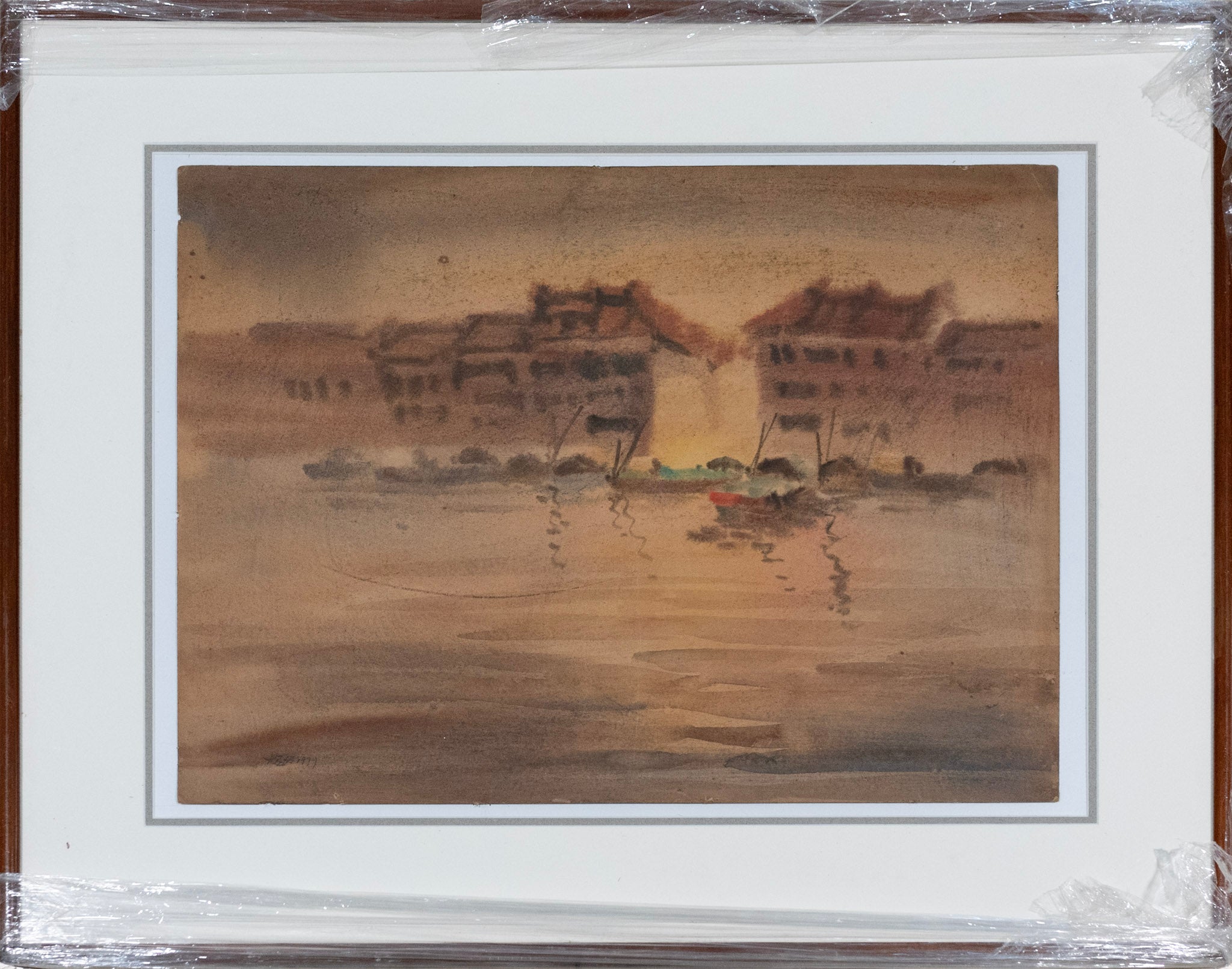 陈永吉, Untitled (Quay Scene), 1977