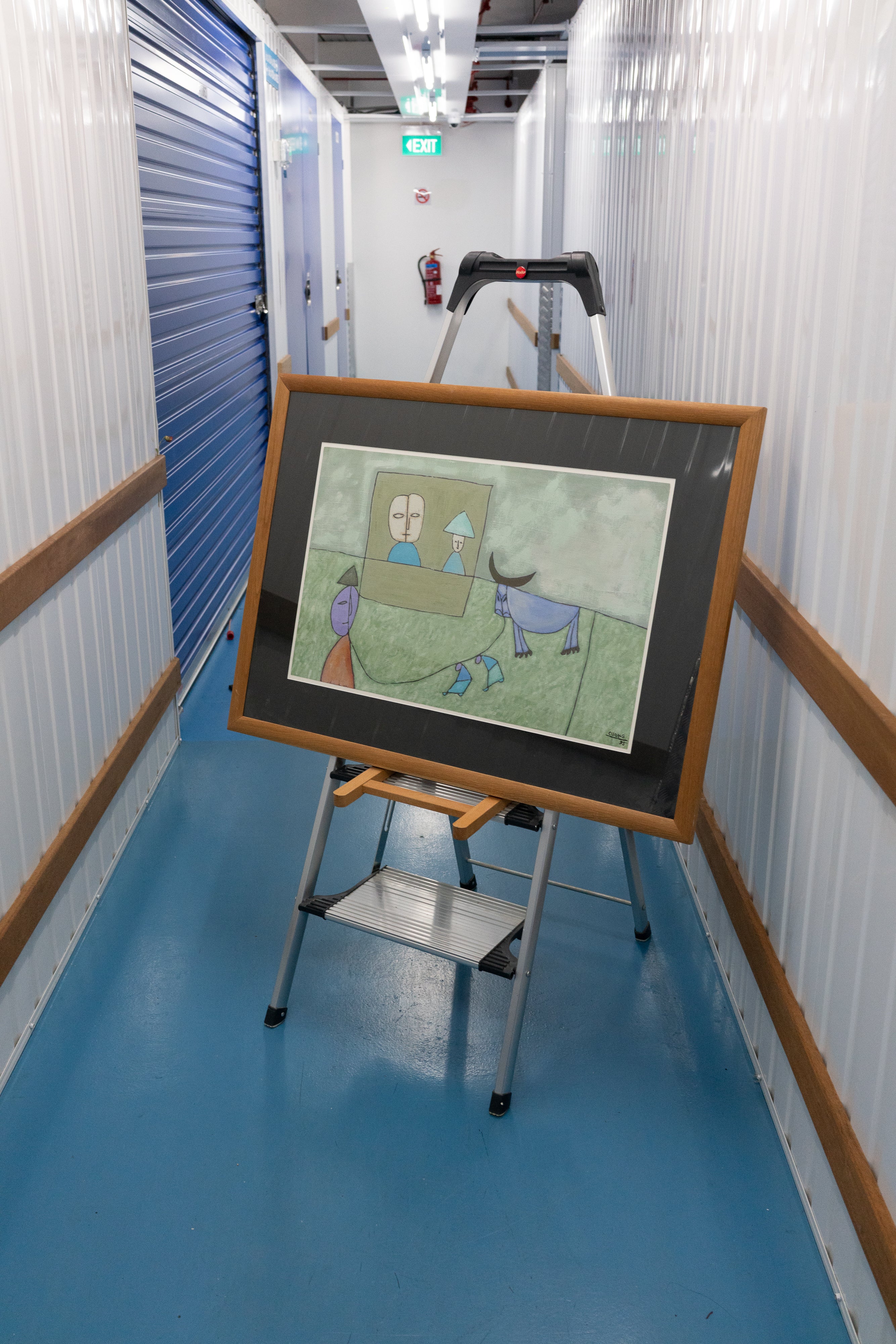 Le Thiet Cuong, Family Toil, 1995