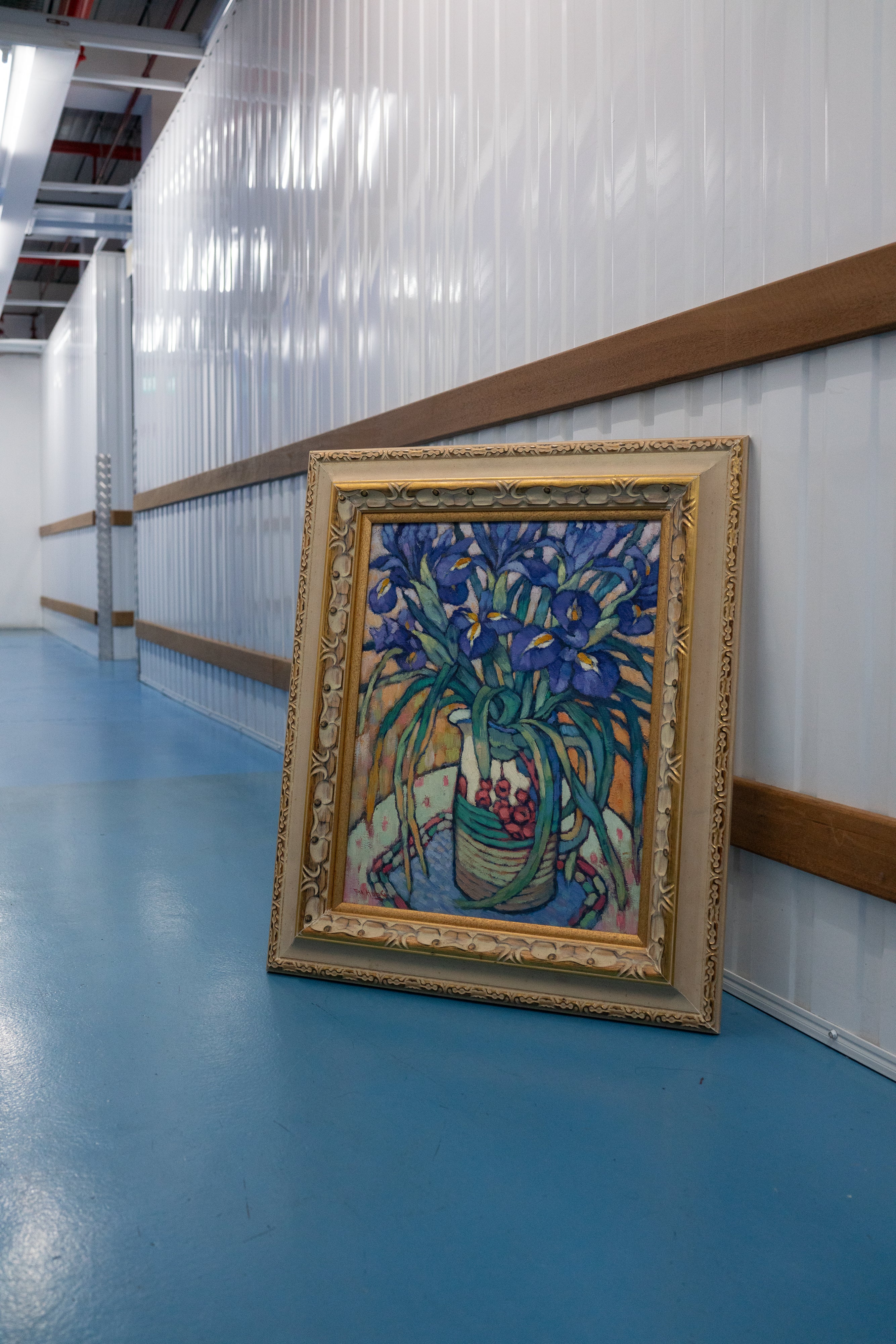 Hong Fu, Untitled (Still Life with Purple Iris), Undated