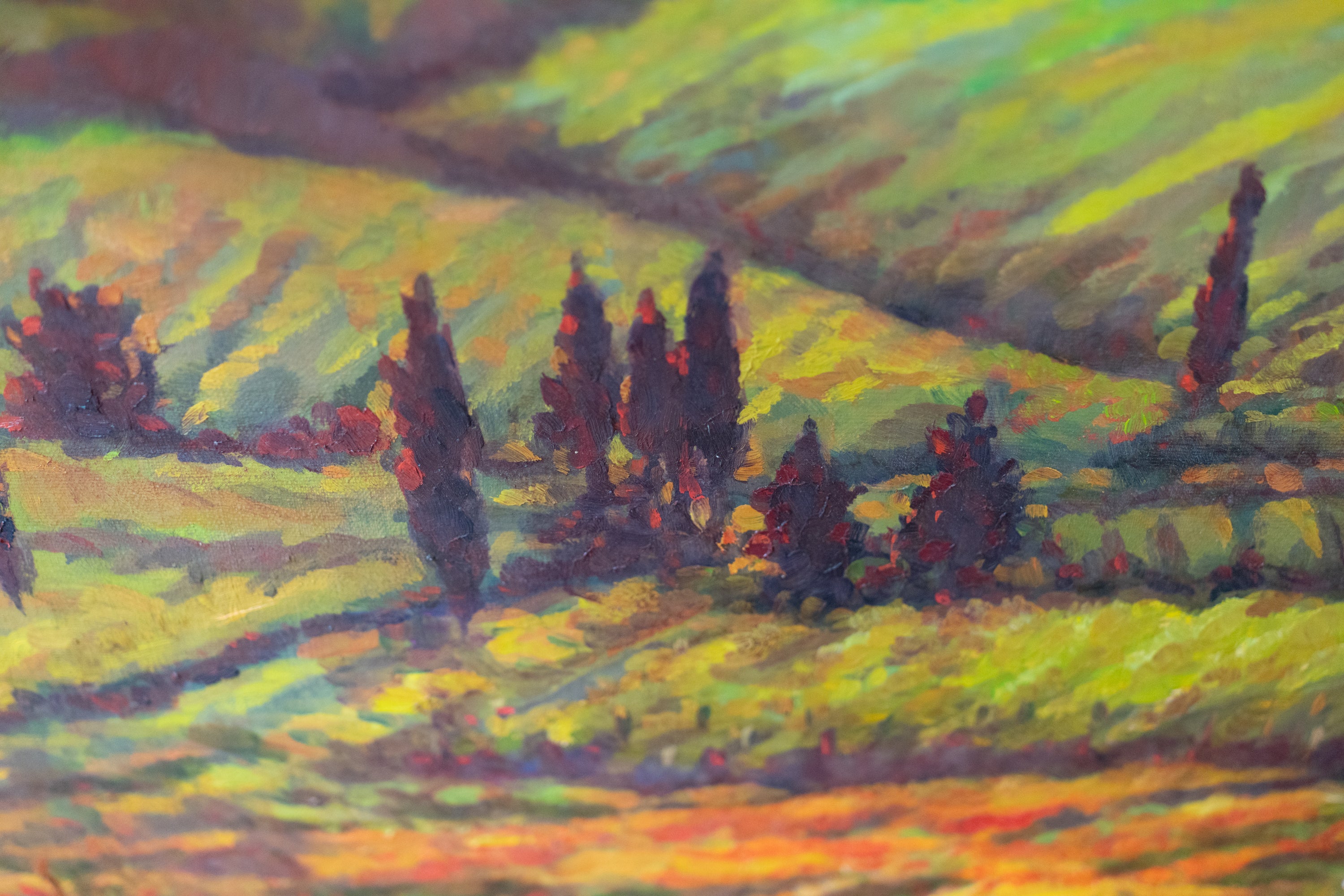 Alexandr Muha, Landscape of Tuscany, Undated