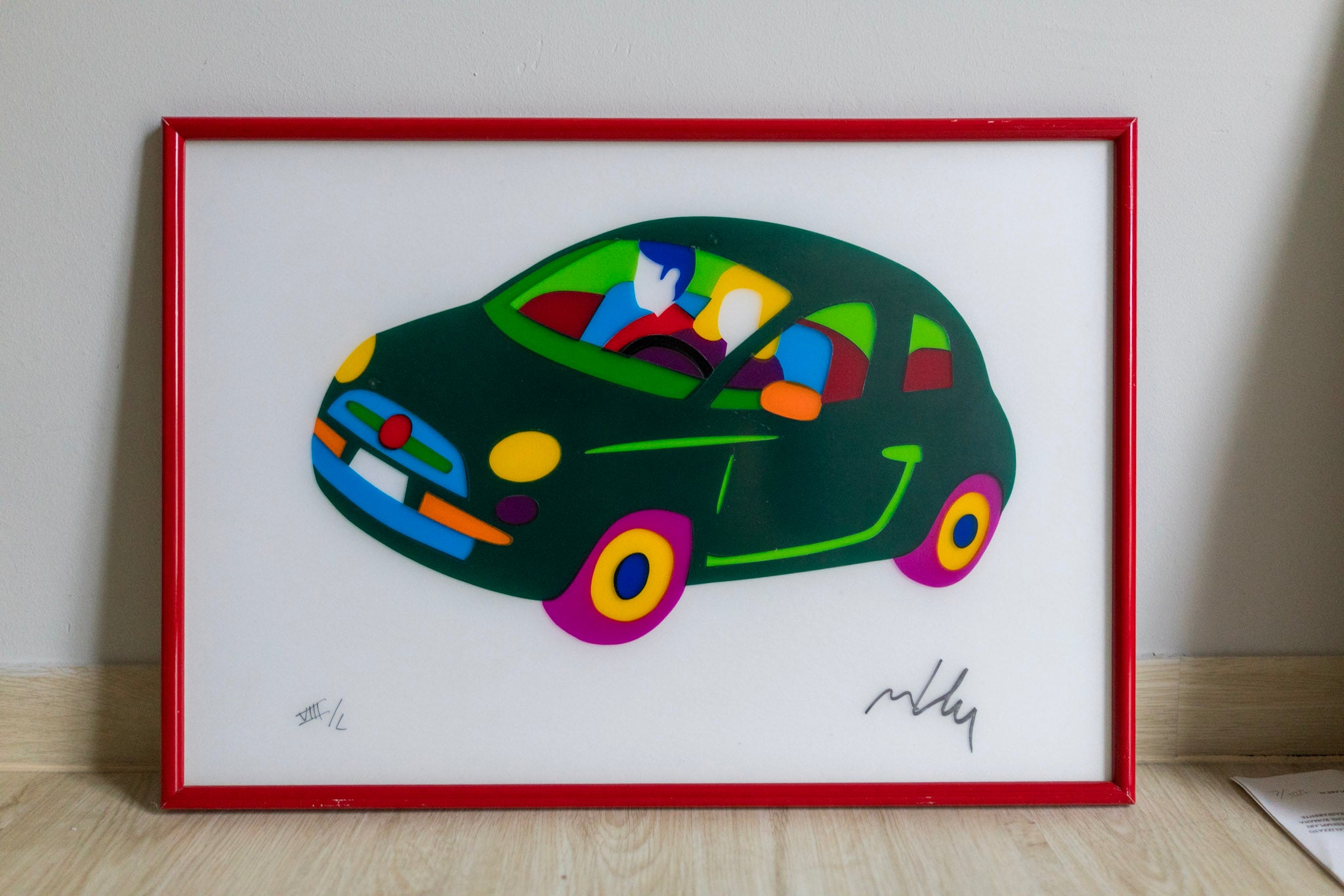 Marco Lodola, Fiat 500, Undated