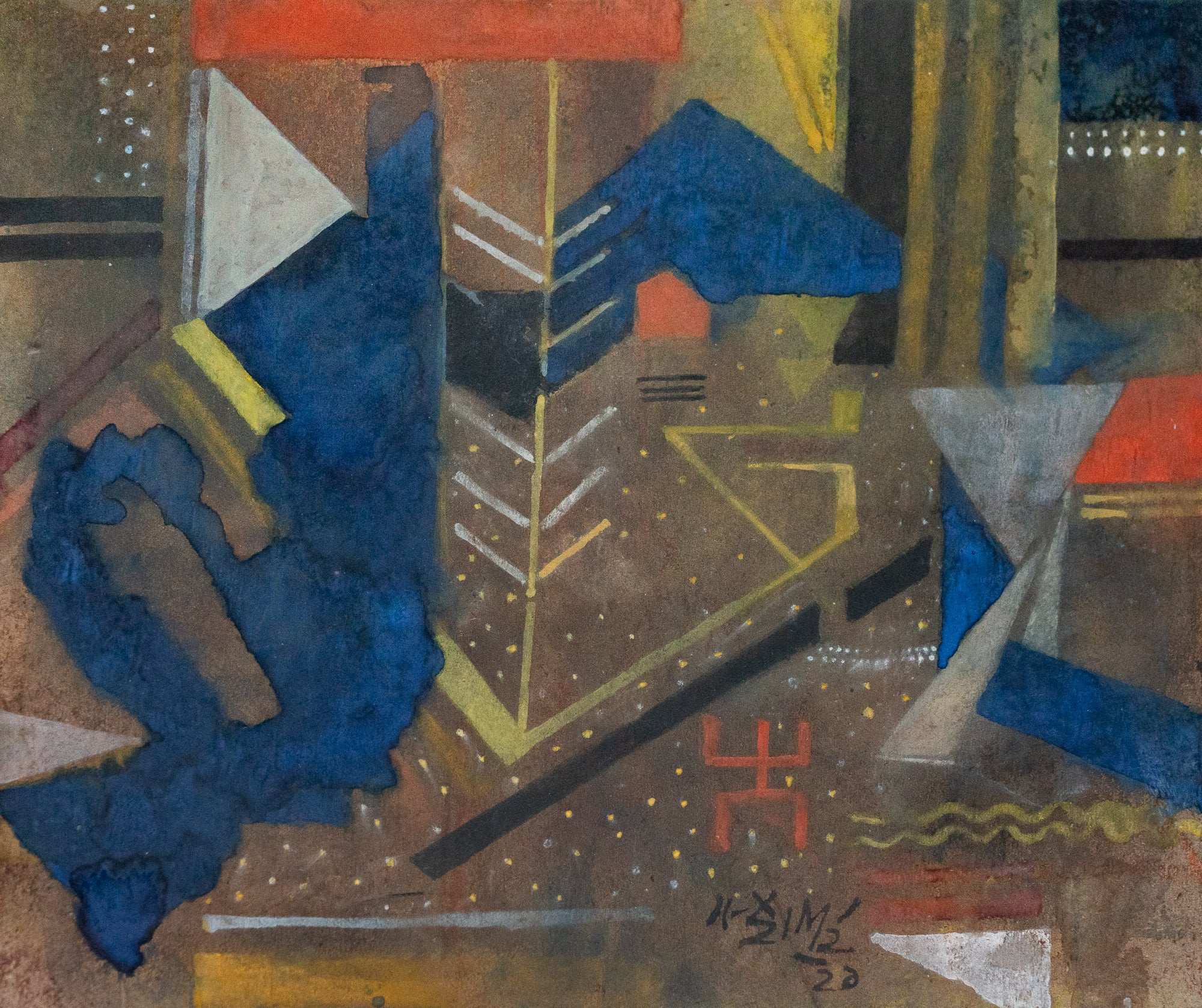 Ganesh Haloi, Untitled (Hay Bales), 2021