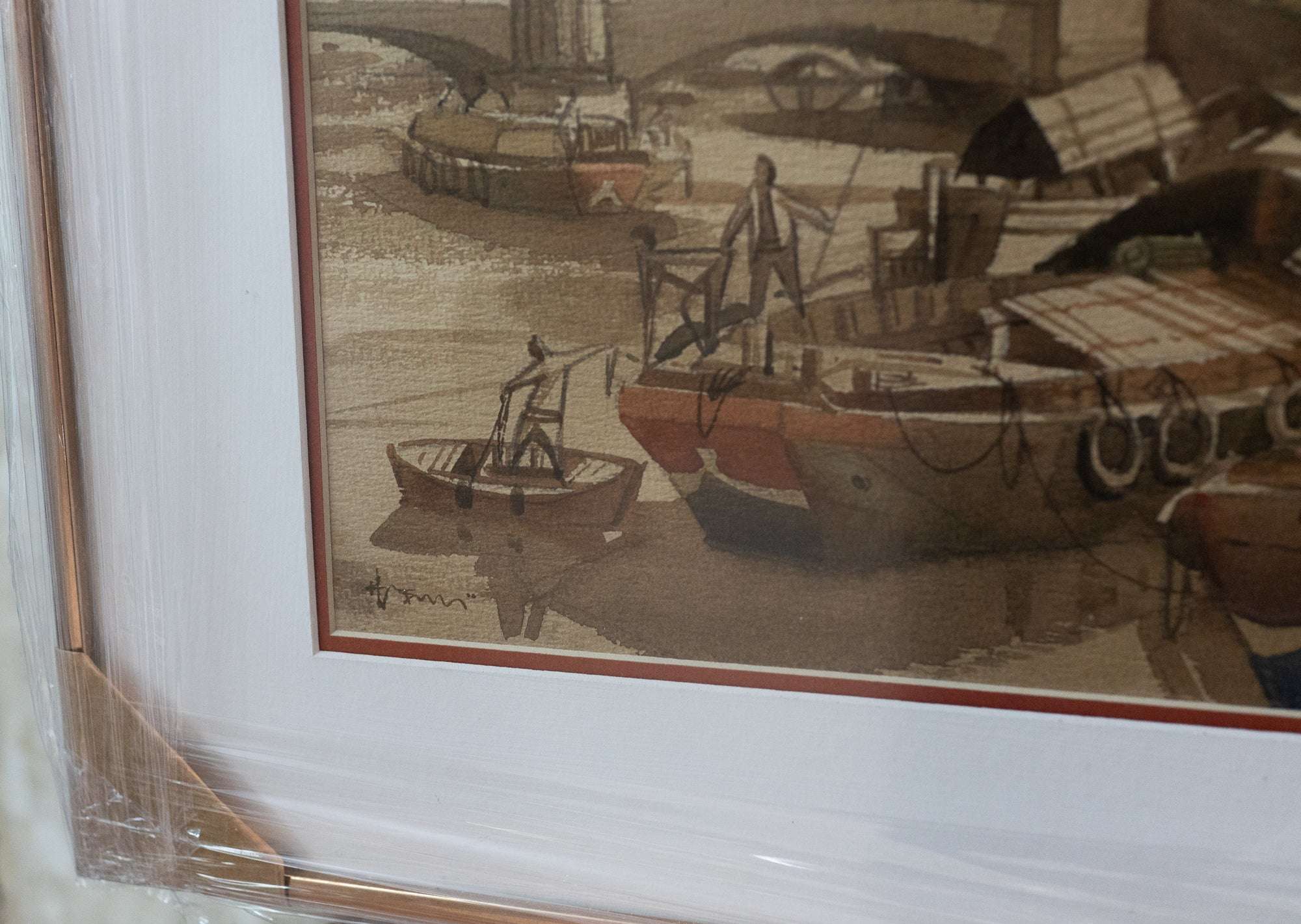 Low Puay Hua, Untitled (Singapore River), Undated