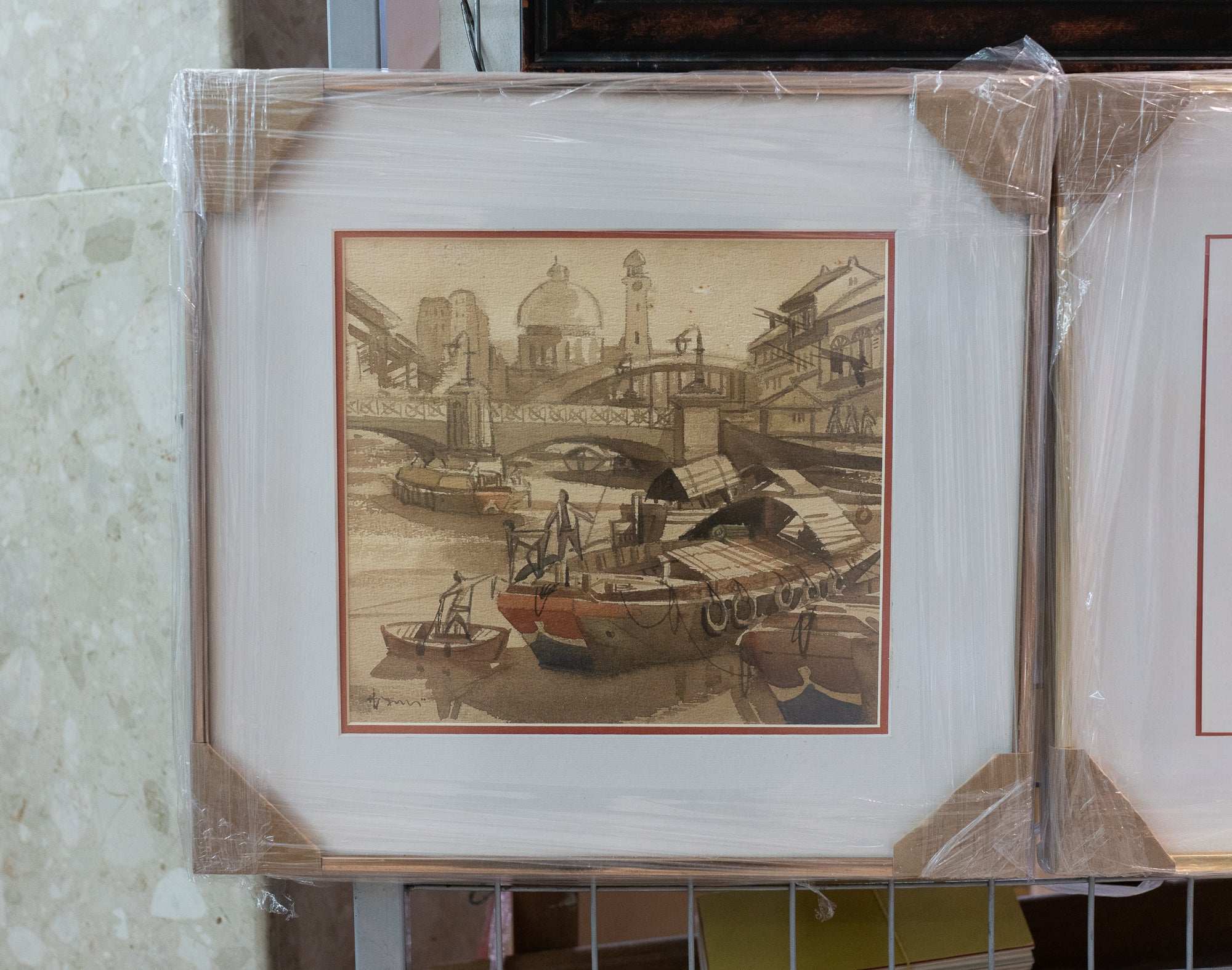 Low Puay Hua, Untitled (Singapore River), Undated