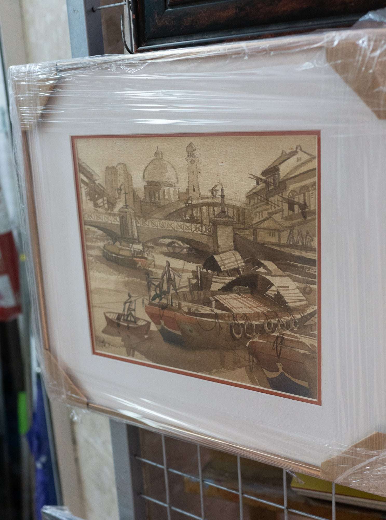 Low Puay Hua, Untitled (Singapore River), Undated