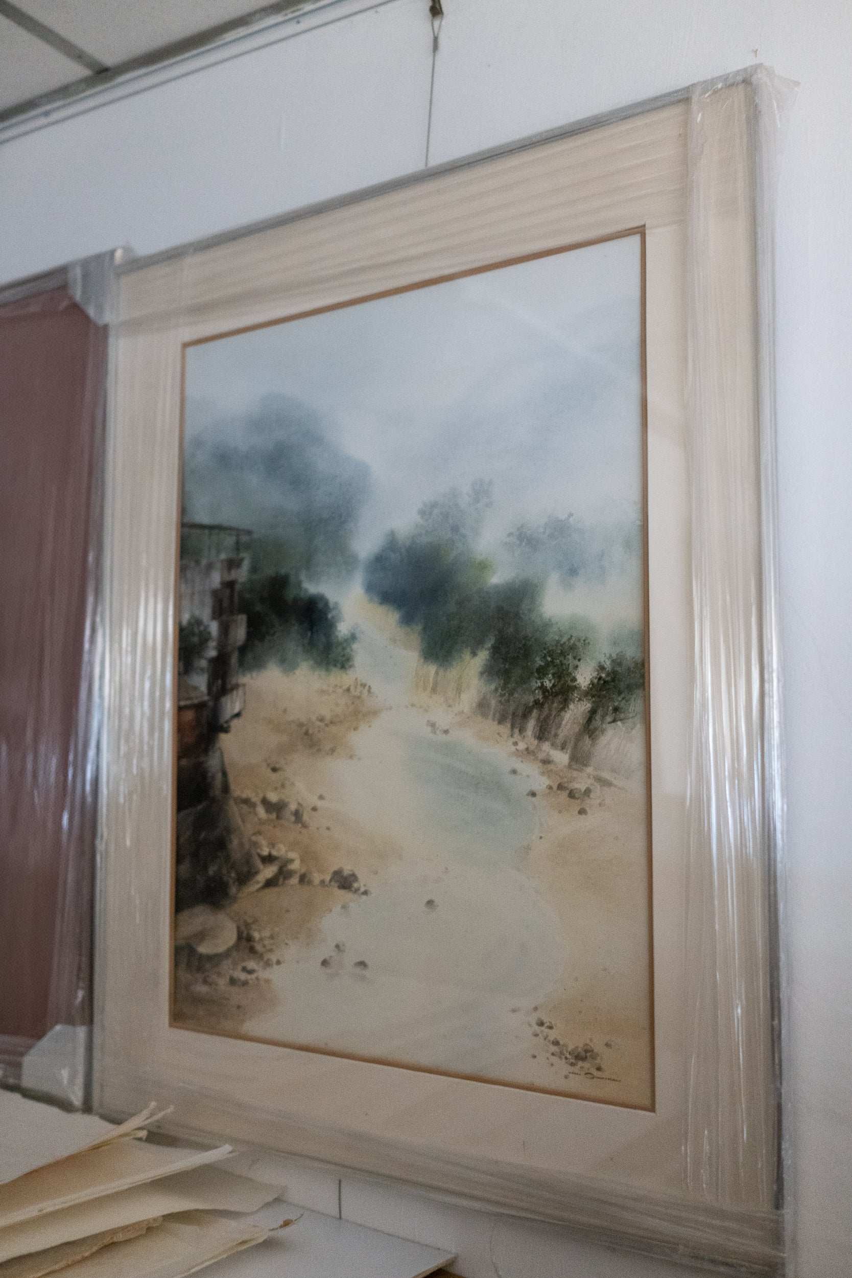 Wan Soon Kam, Untitled (House on a Knoll), Undated