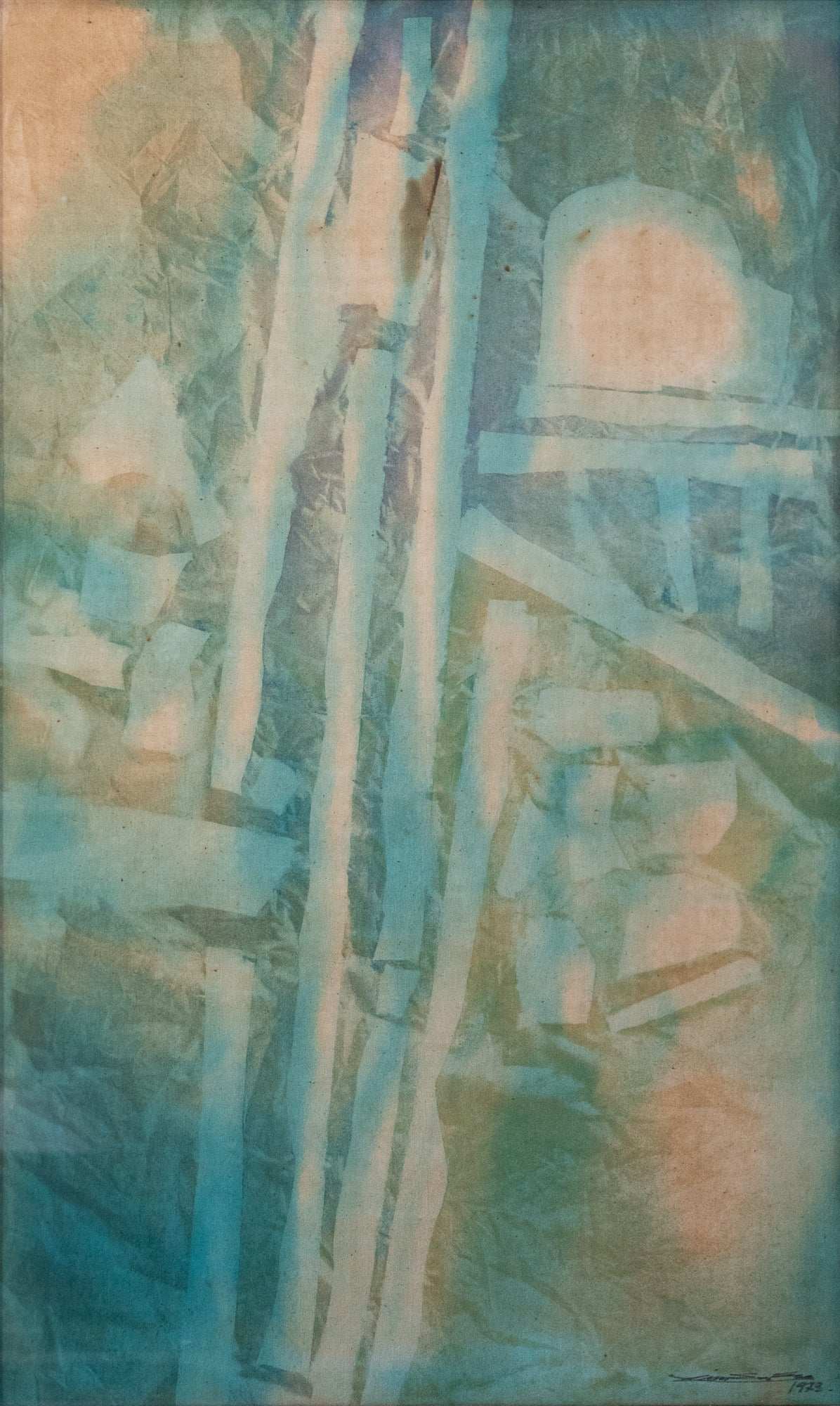 Lim Soo San, Untitled (Suspended Structures), 1973