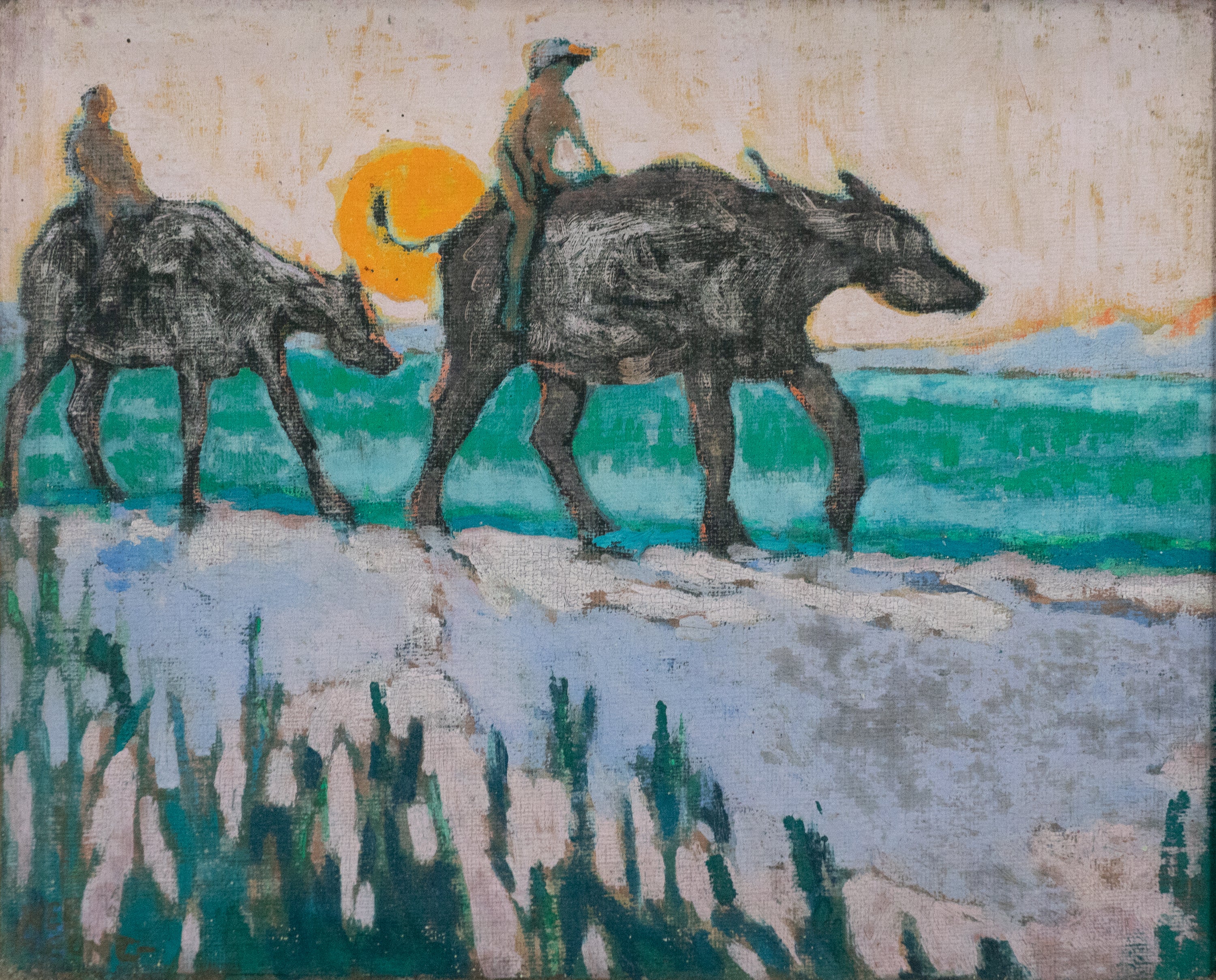 Teng Nee Cheong, Untitled (Water Buffalo), c. 1975