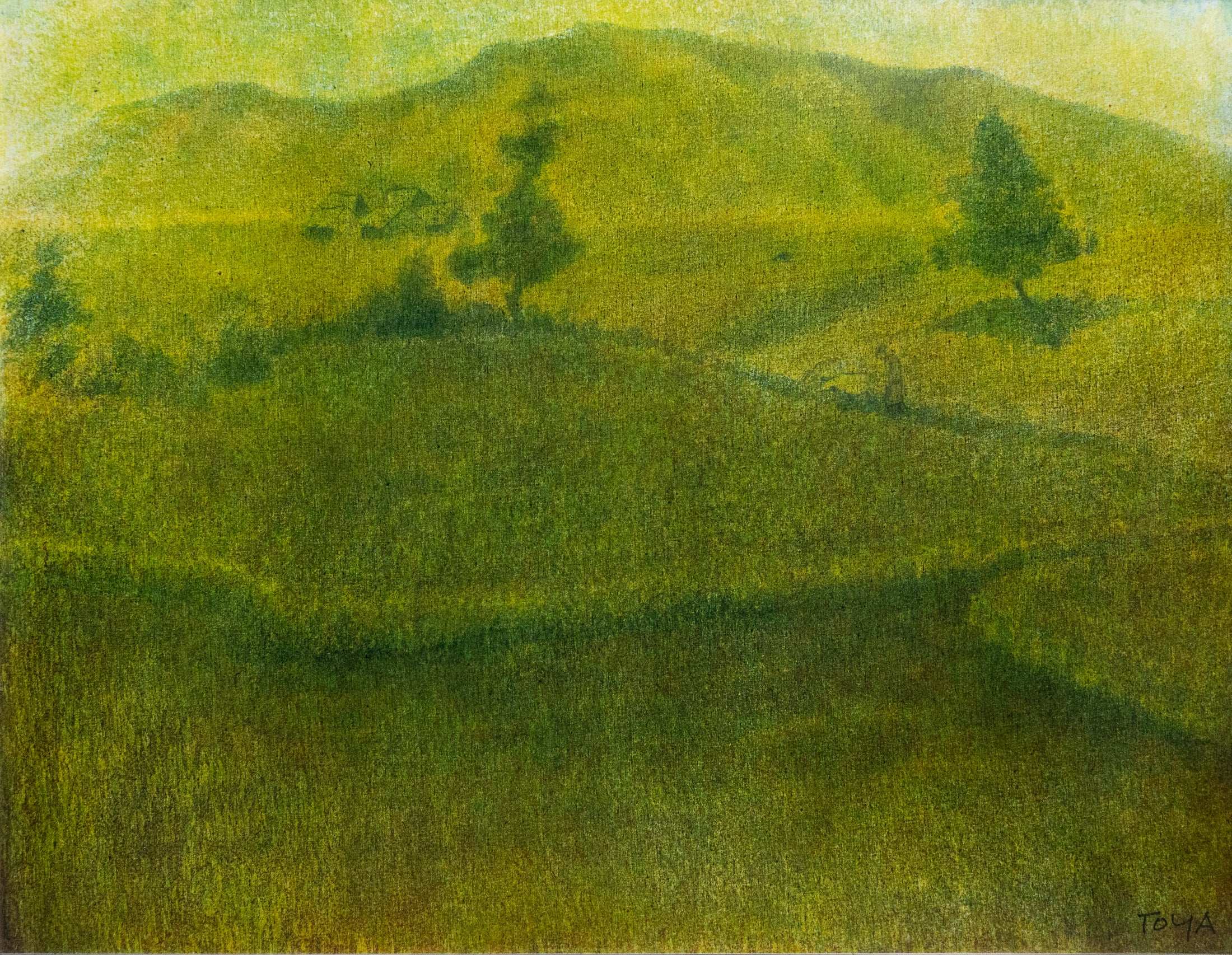 Toya Lim Khoon Hock, Padi Field in Java, 1998