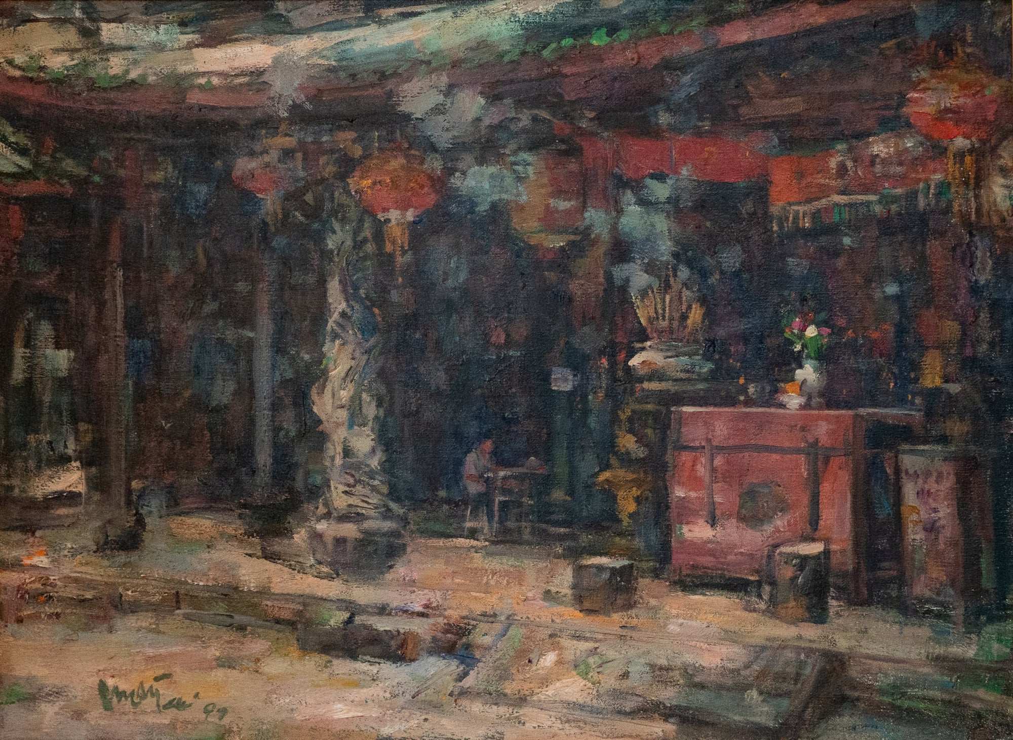 Tan Choh Tee, Thian Hock Keng Temple, 1997