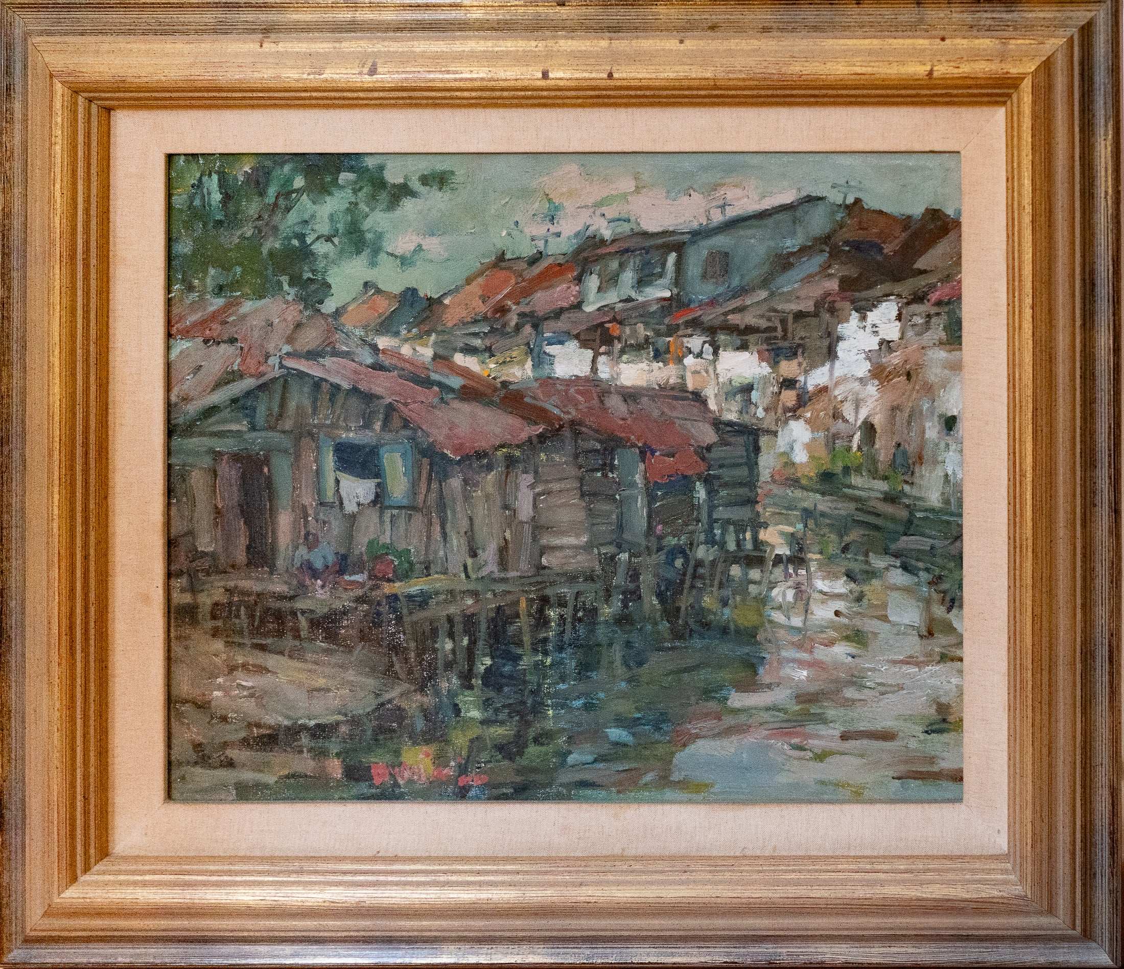 Tan Choh Tee, Untitled (Houses on Stilts), 2000
