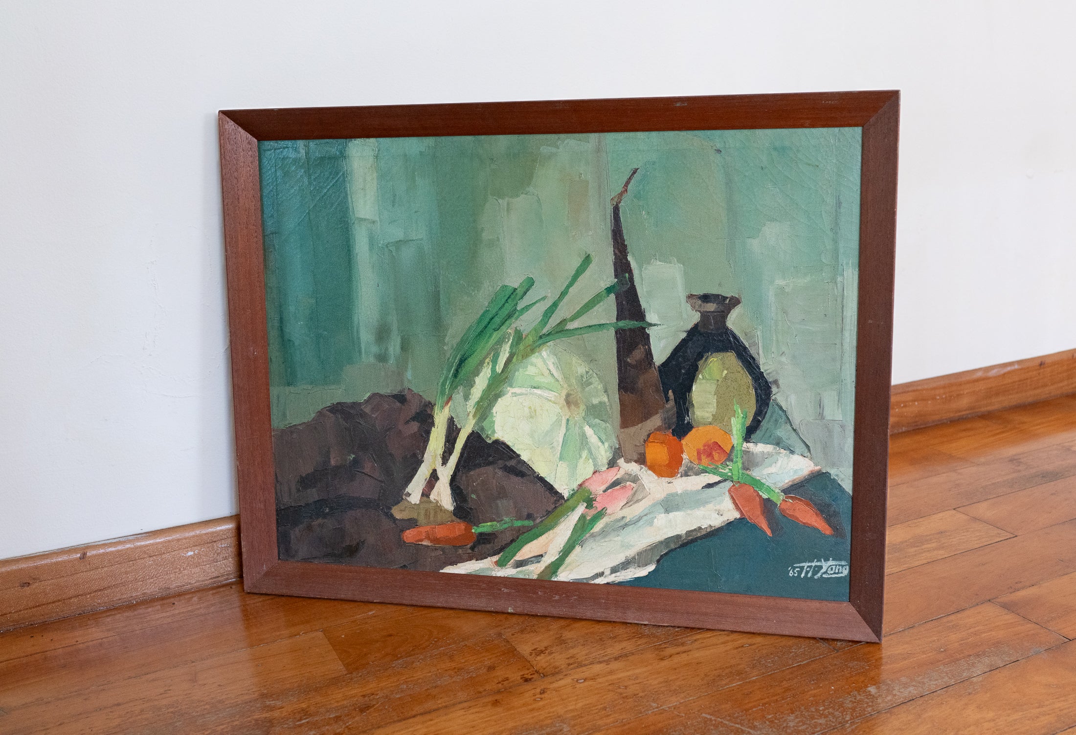 Tan Tuan Yong, Untitled (Still Life with Vegetables), 1965