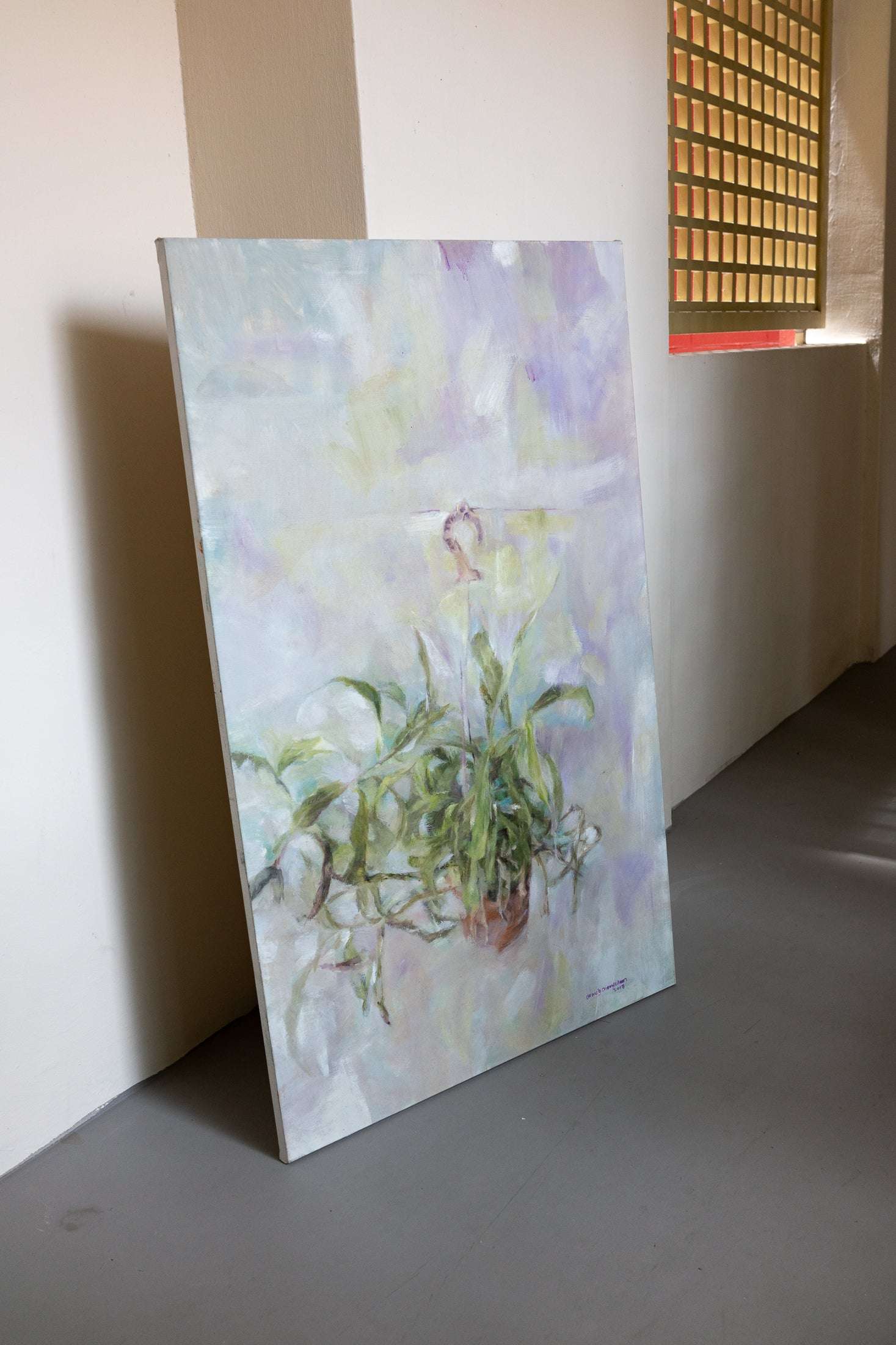 Chong Choon Woon, Untitled (Orchid Leaves), 2018