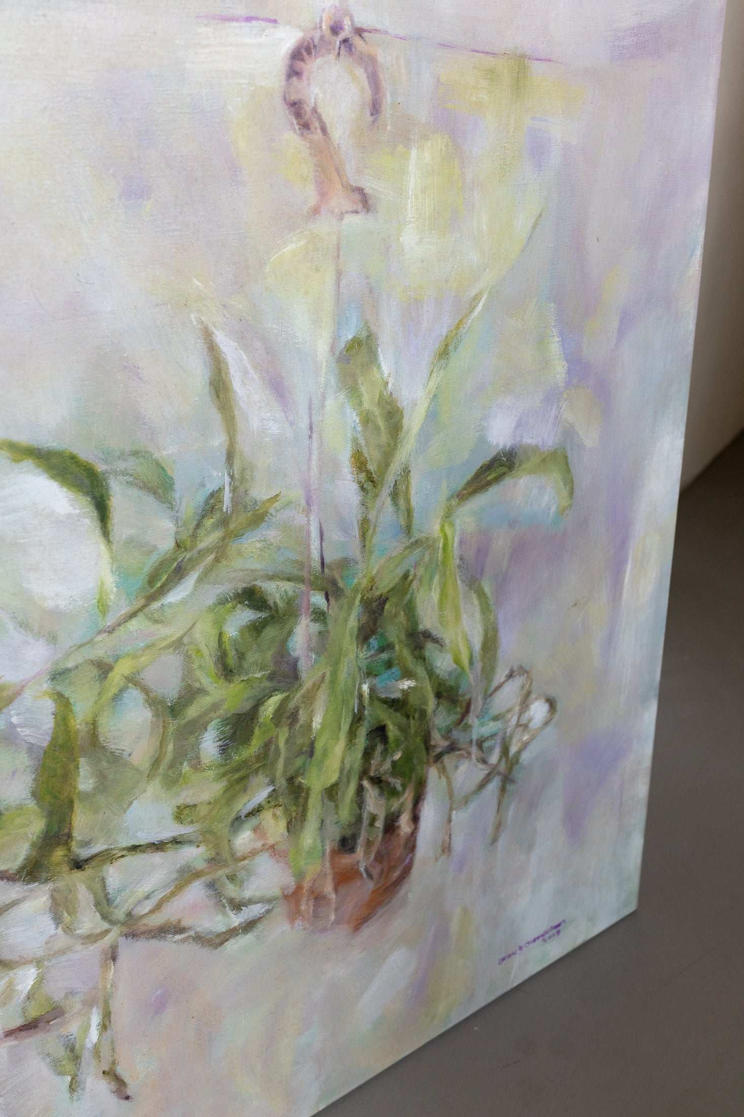 Chong Choon Woon, Untitled (Orchid Leaves), 2018