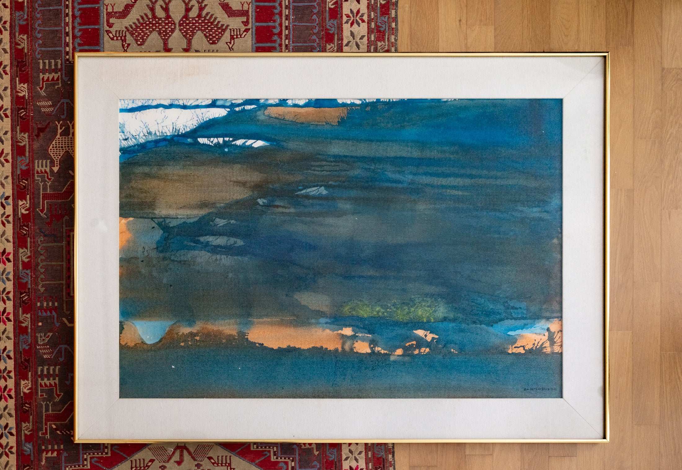 Tan Swie Hian, The Southern Mountain Ridge, 1985