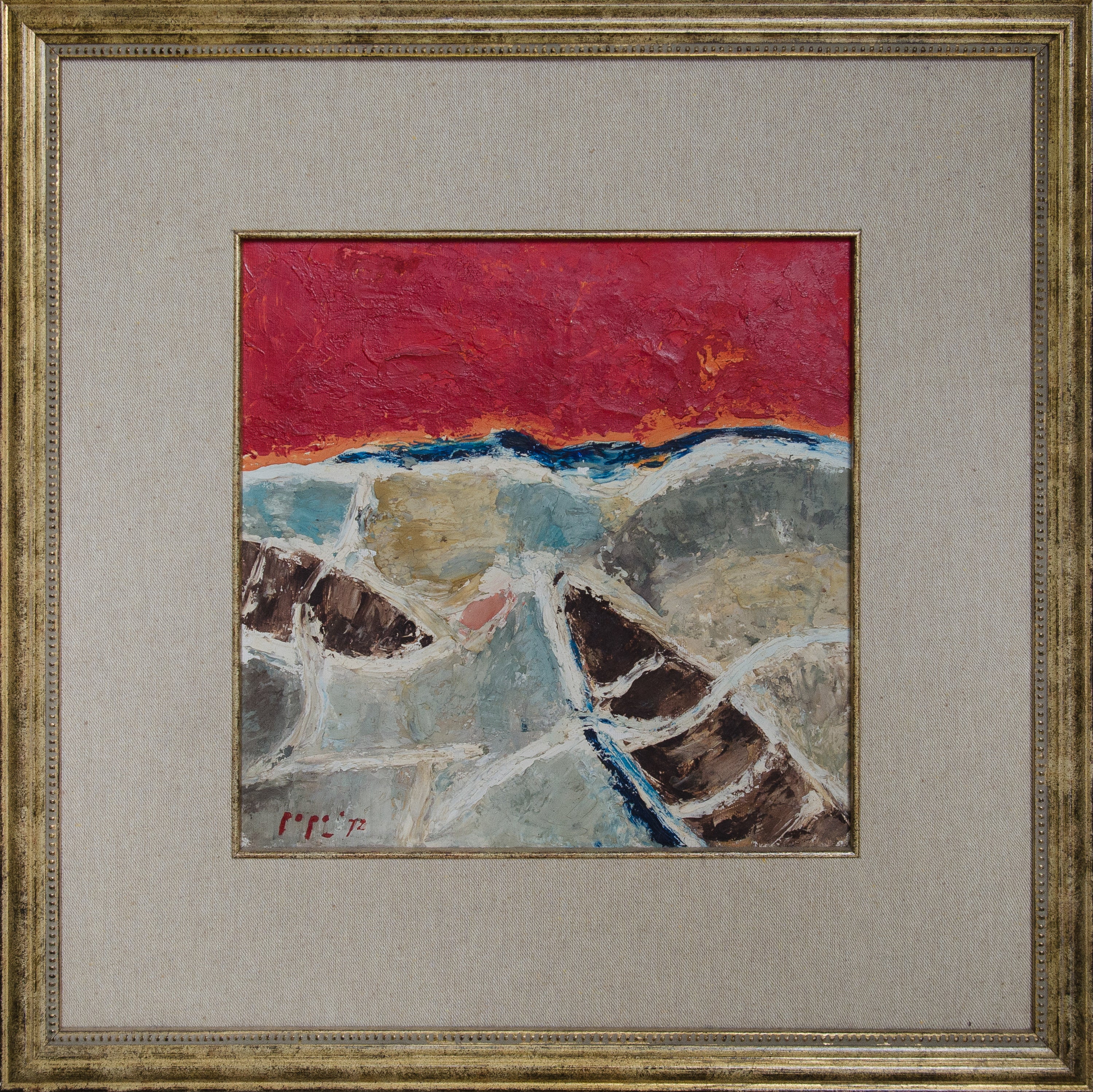 Popo Iskandar, Untitled (Boats), 1972