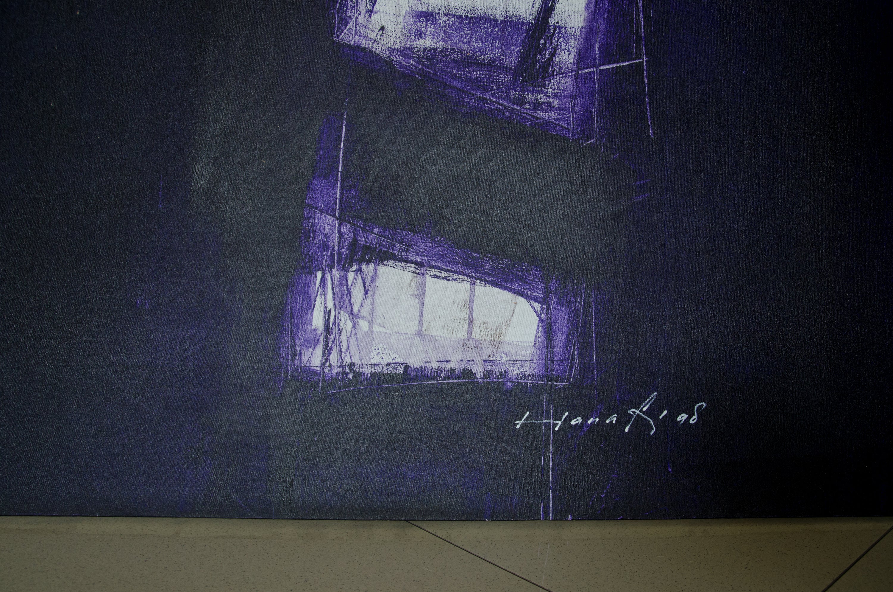 Hanafi, Untitled (Indigo), 1998