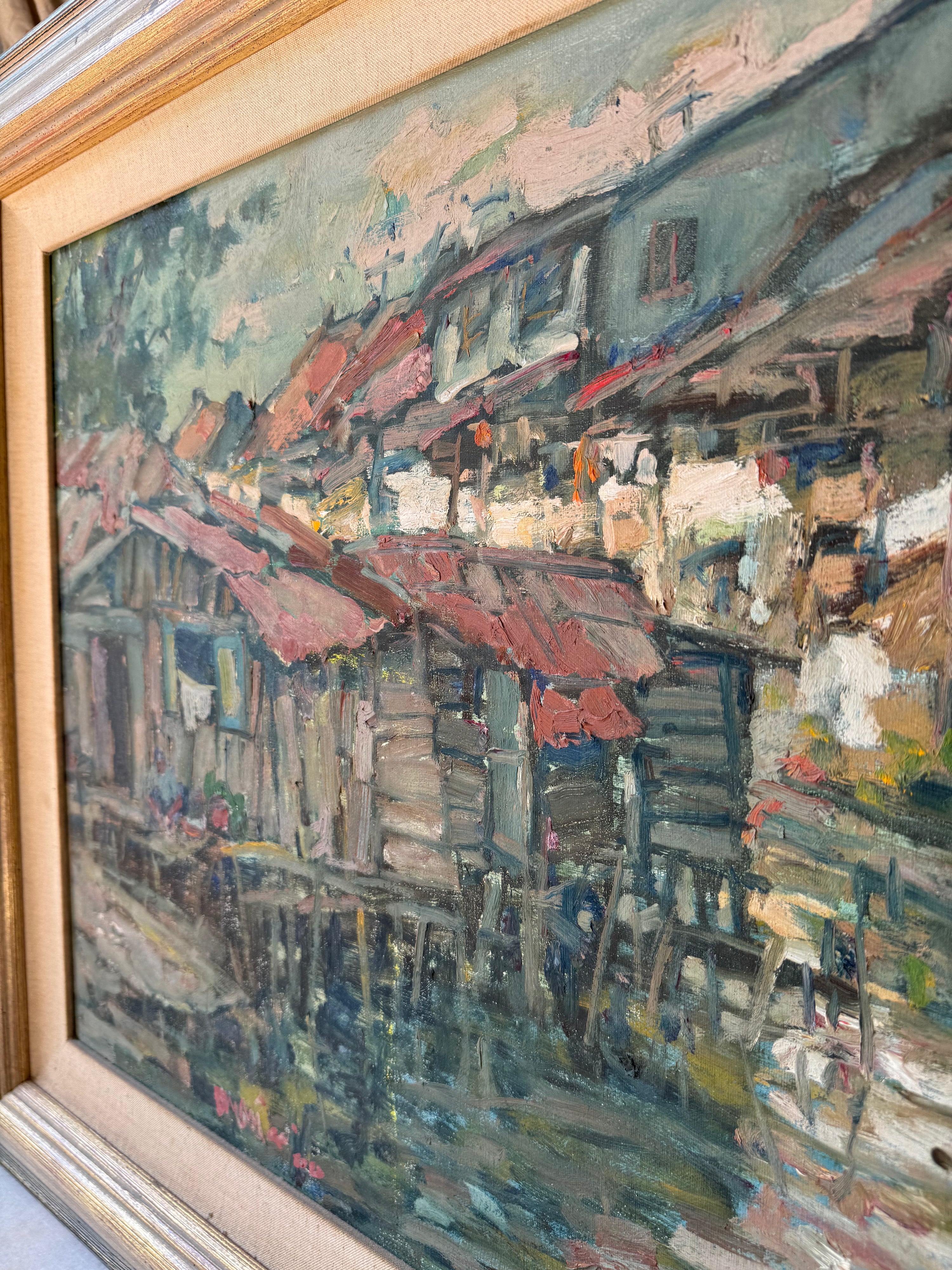 Tan Choh Tee, Untitled (Houses on Stilts), 2000