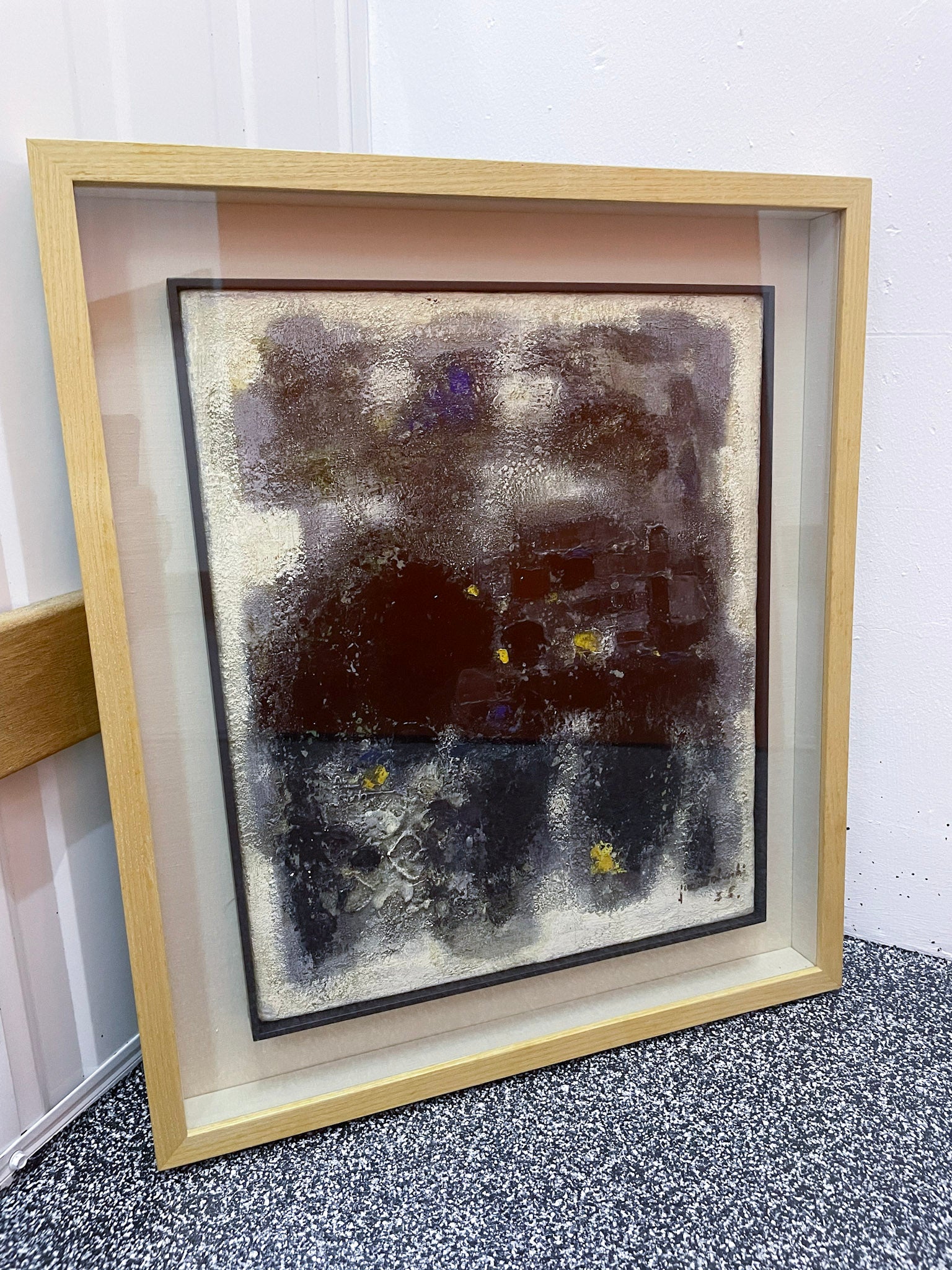 Jun Dobashi, Untitled (Blacks and Blues), 1958