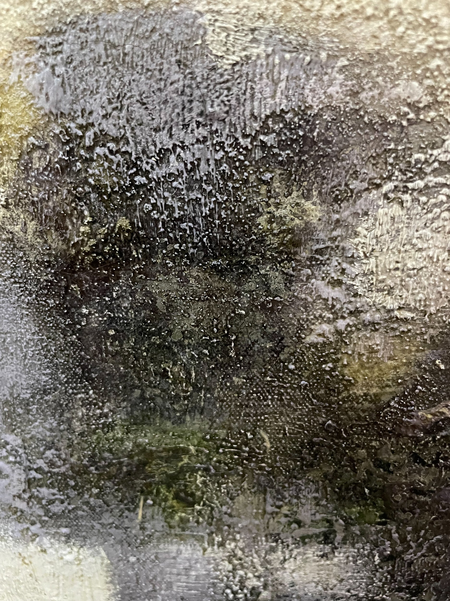 Jun Dobashi, Untitled (Blacks and Blues), 1958