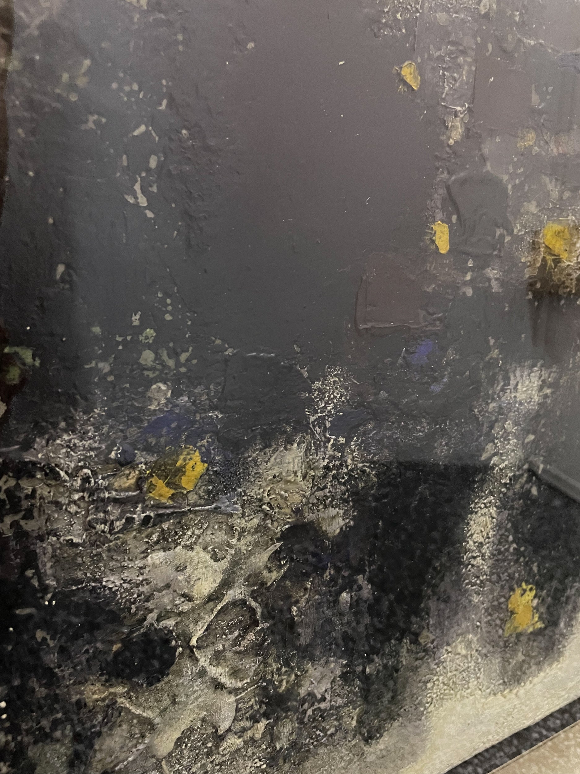 Jun Dobashi, Untitled (Blacks and Blues), 1958