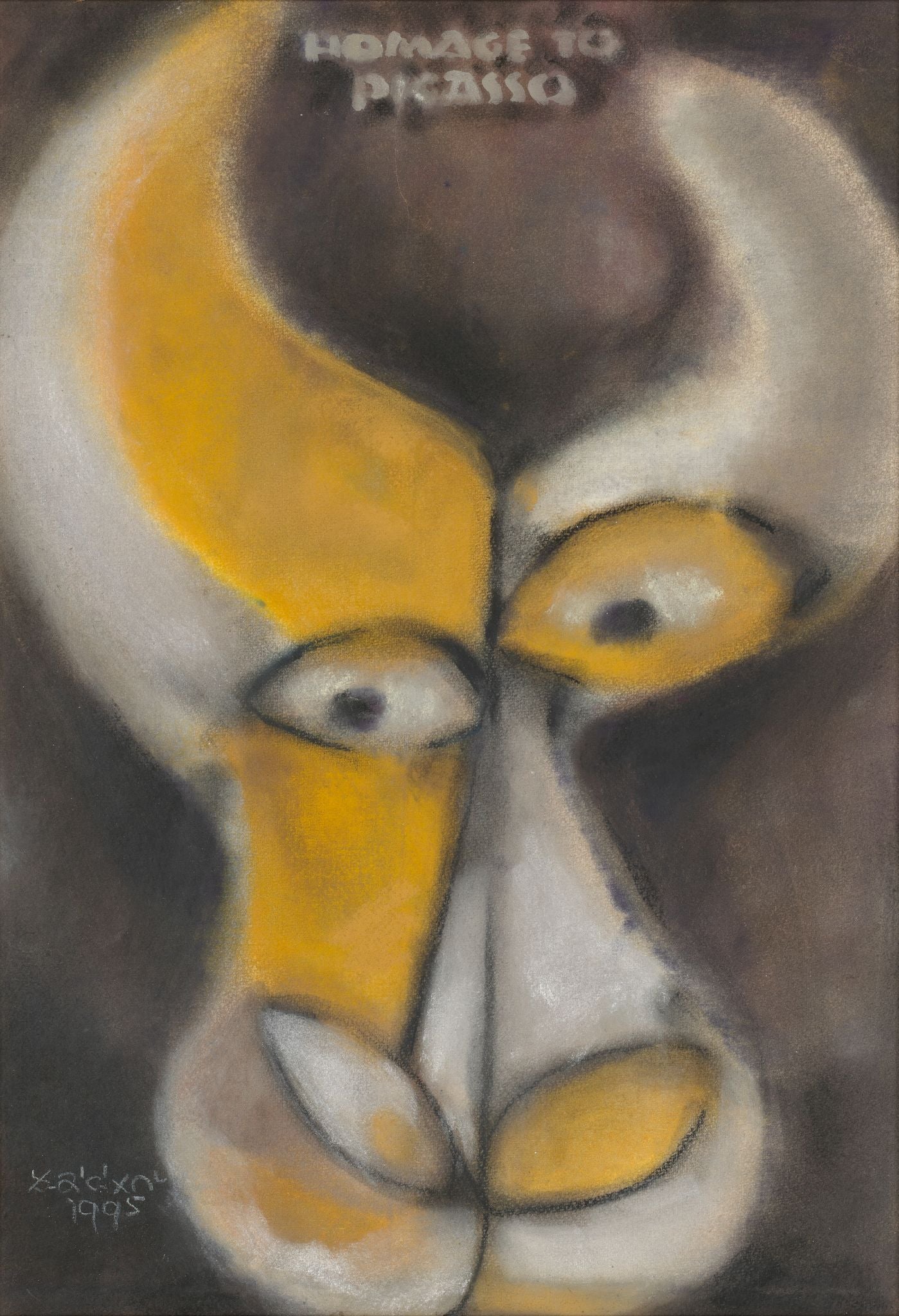 Max Liu Chi Wei, Homage to Pablo Picasso, 1995