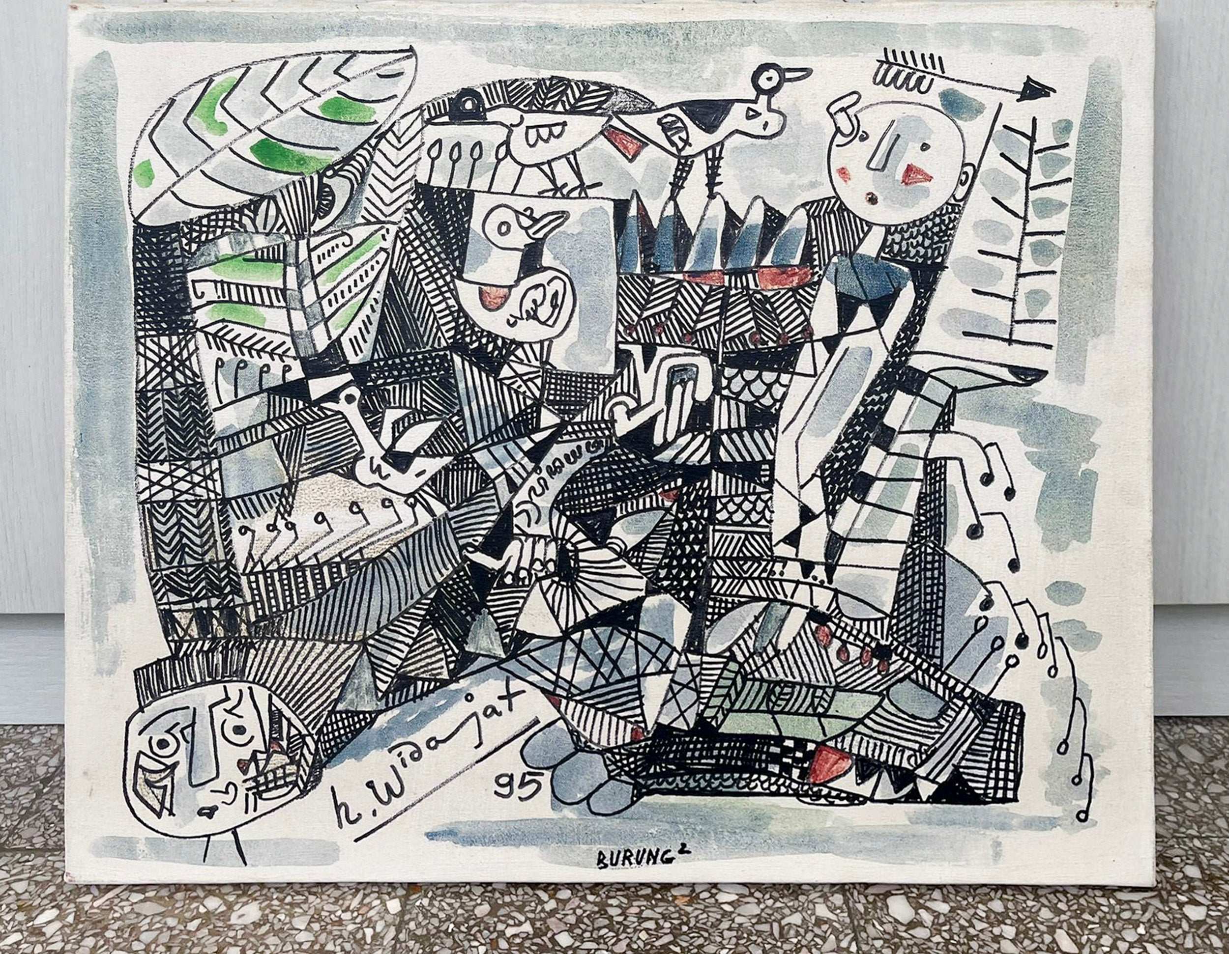 Haji Widayat, Burung-Burung (Birds), 1995